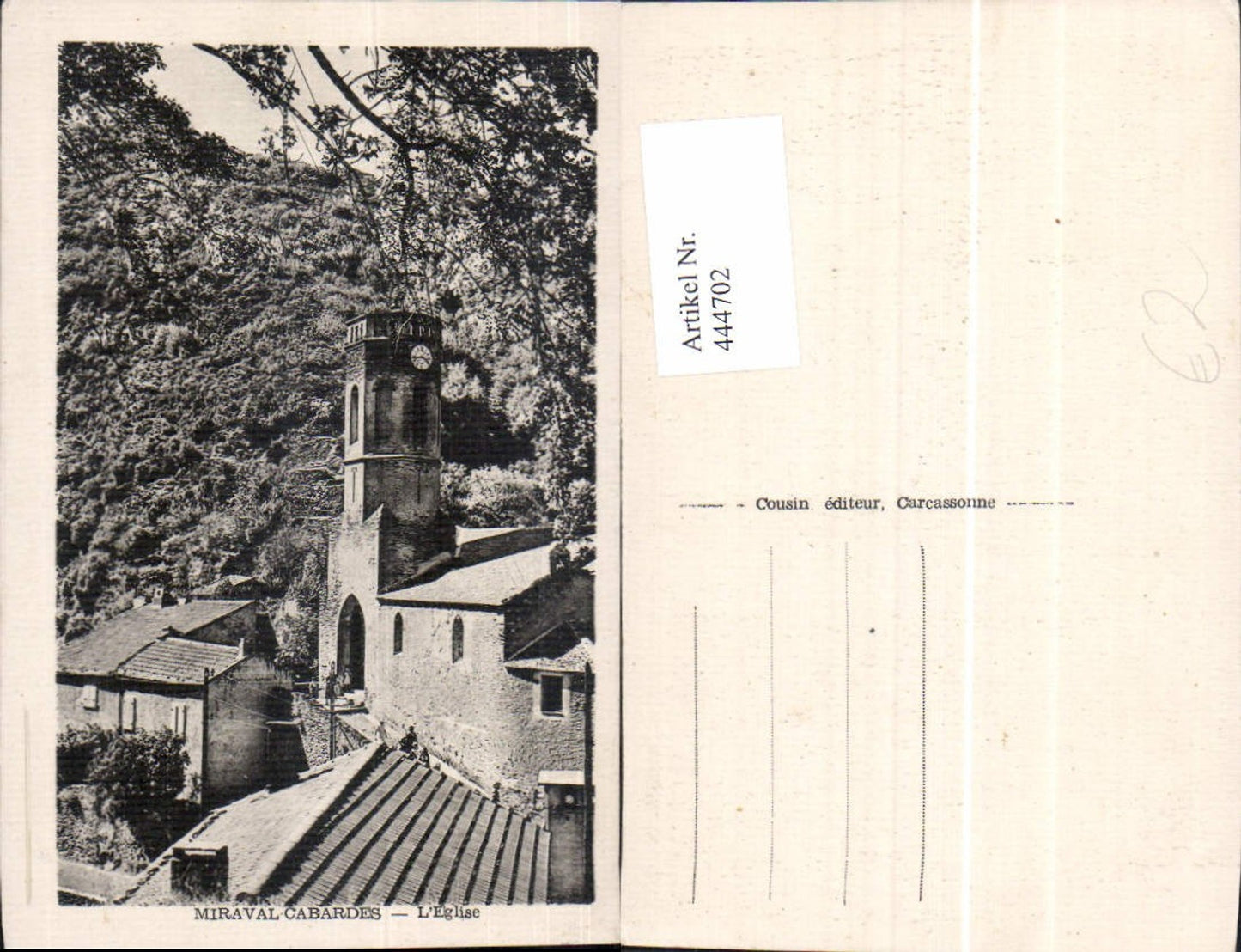 444702,Miralval Cabardes L Eglise Kirche