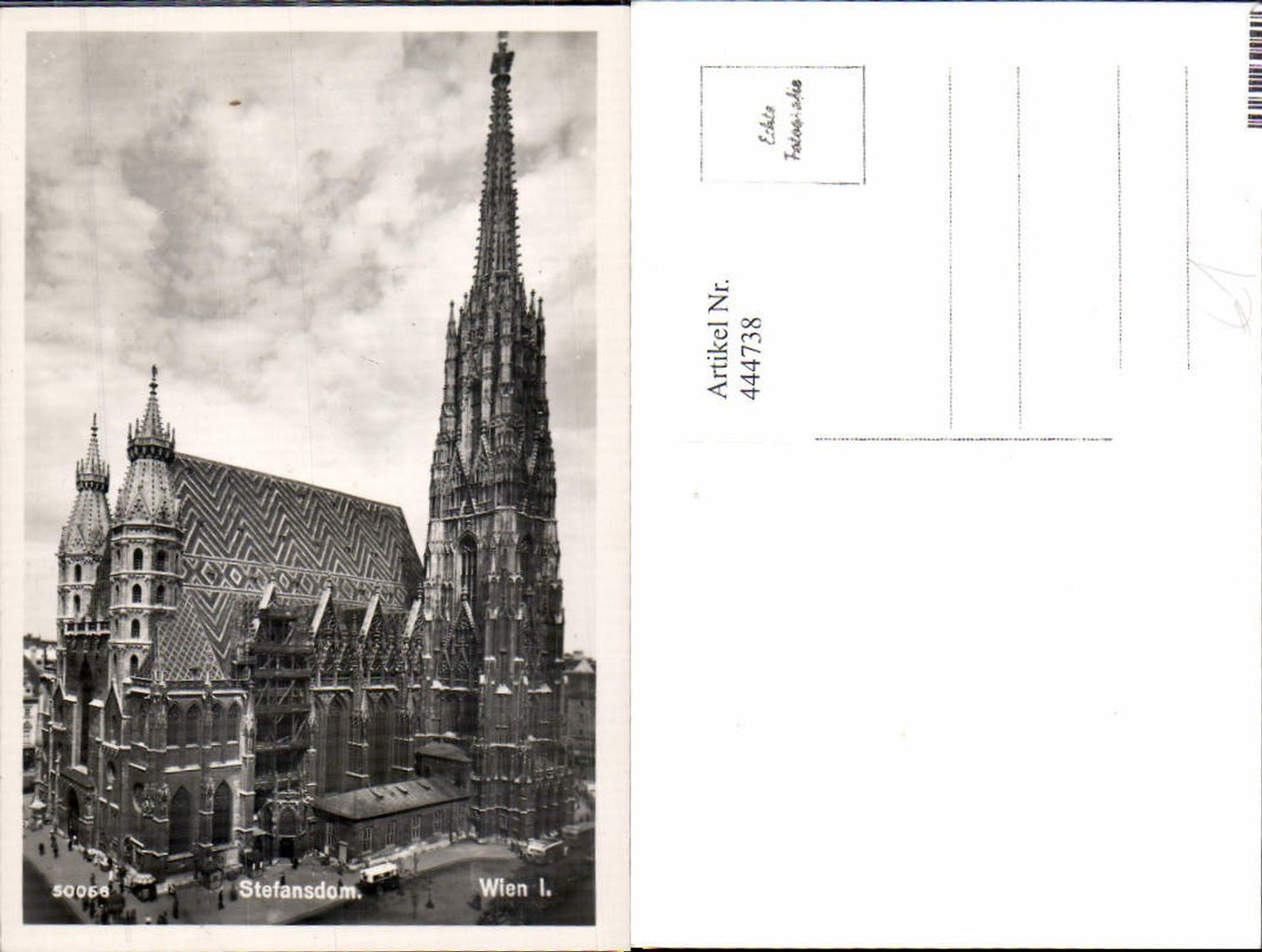 444738,Foto Ak Wien Stephansdom Dom Kirche