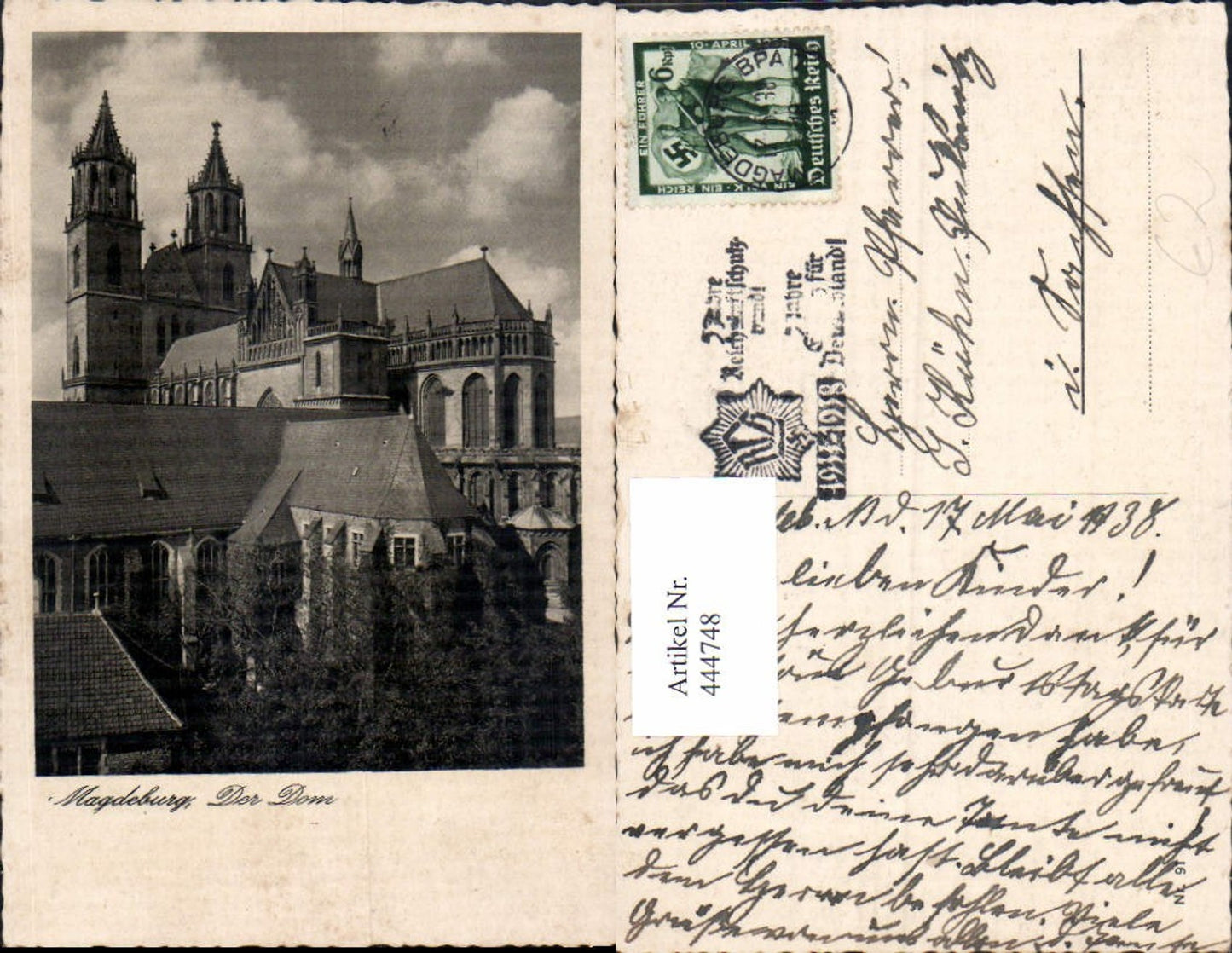 444748,Magdeburg Der Dom Kirche