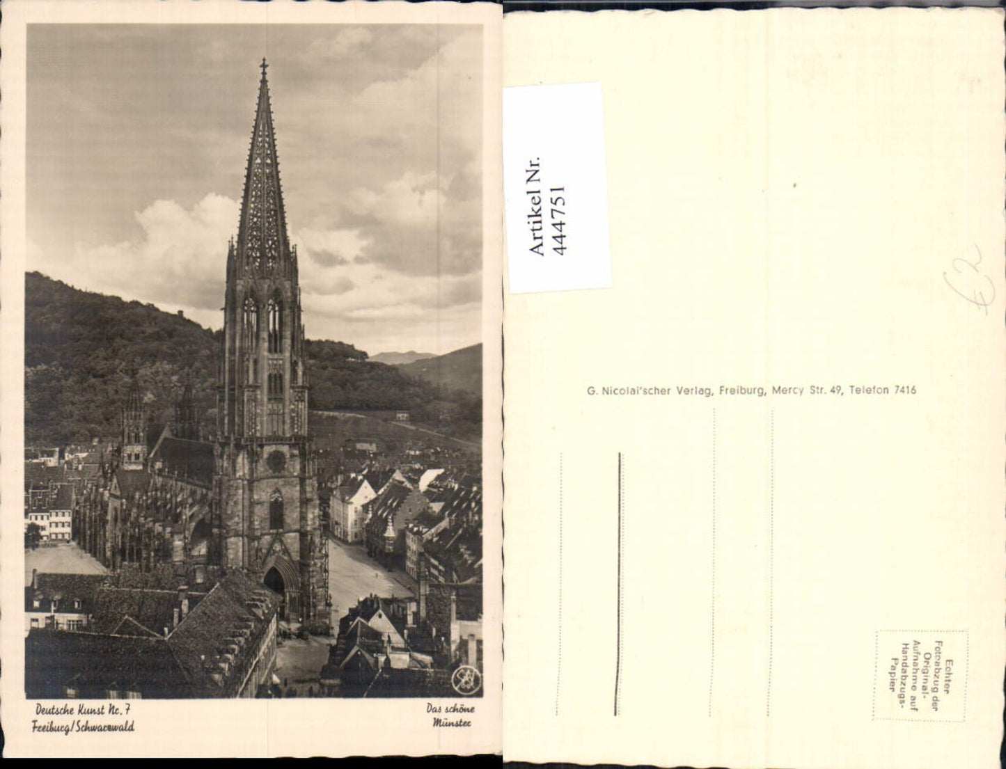 444751,Freiburg Schwarzwald Münster Kirche