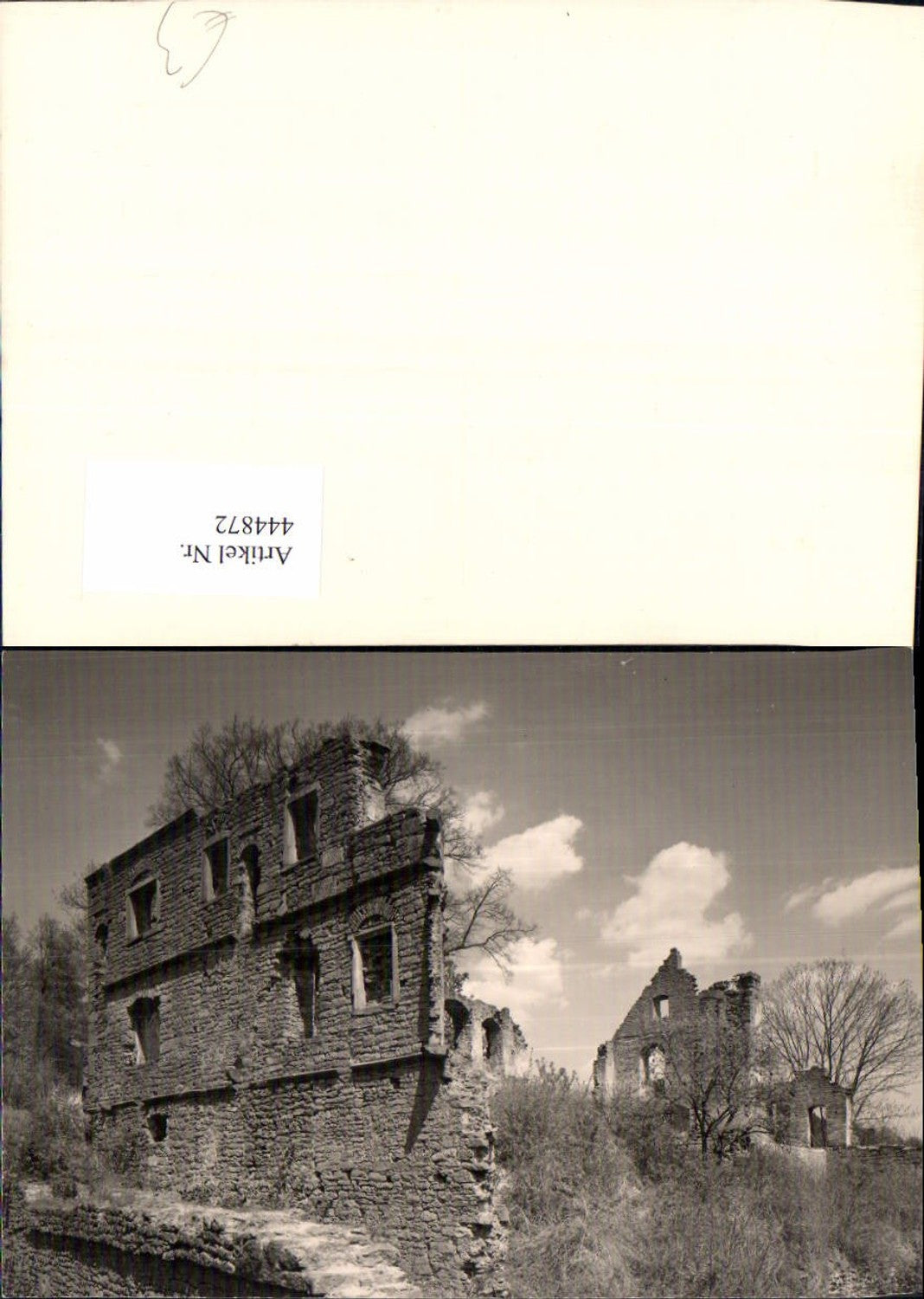 444872,Foto Ak Burg Ruine