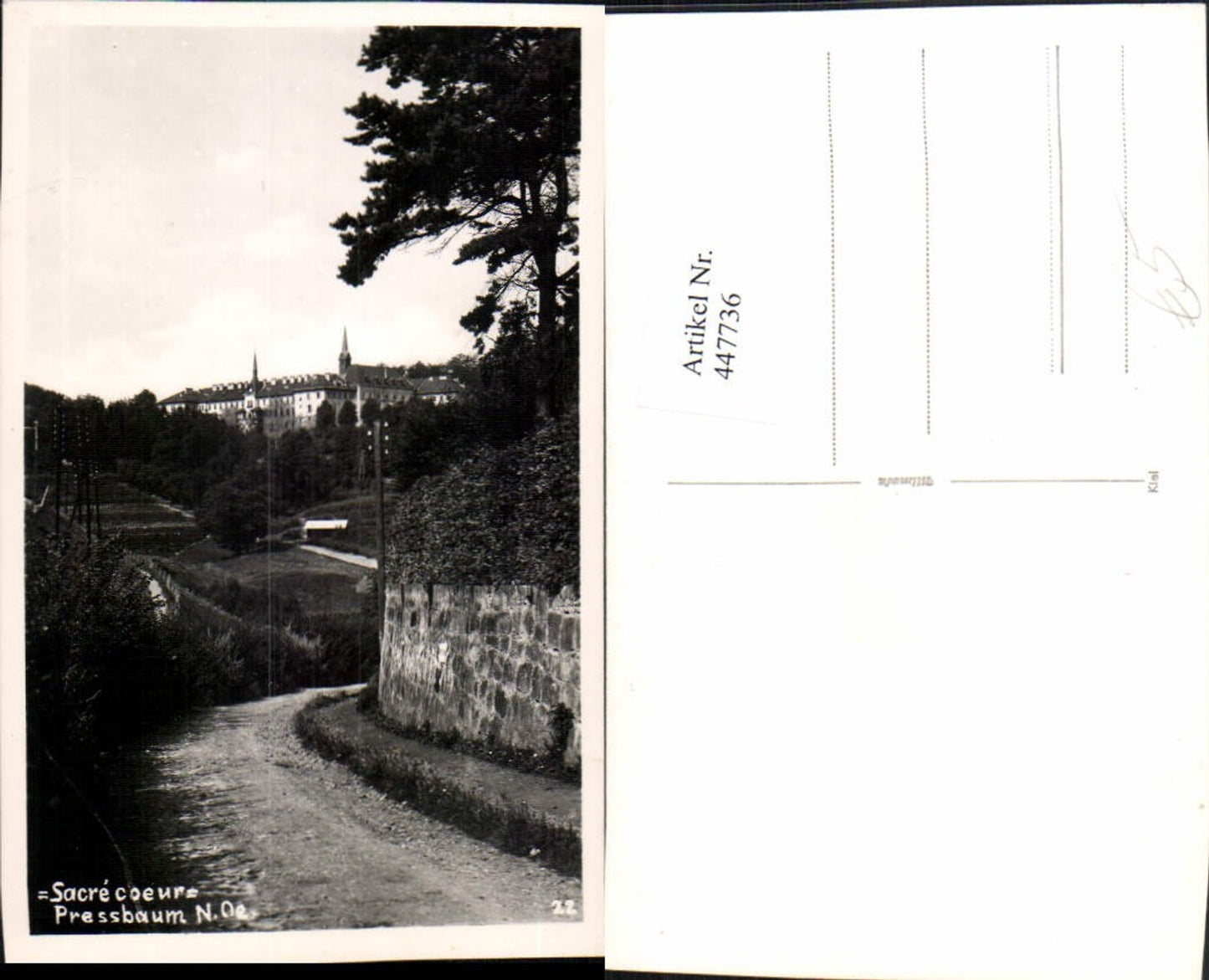 447736, Pressbaum Sacre Coeur School Building Street Section
