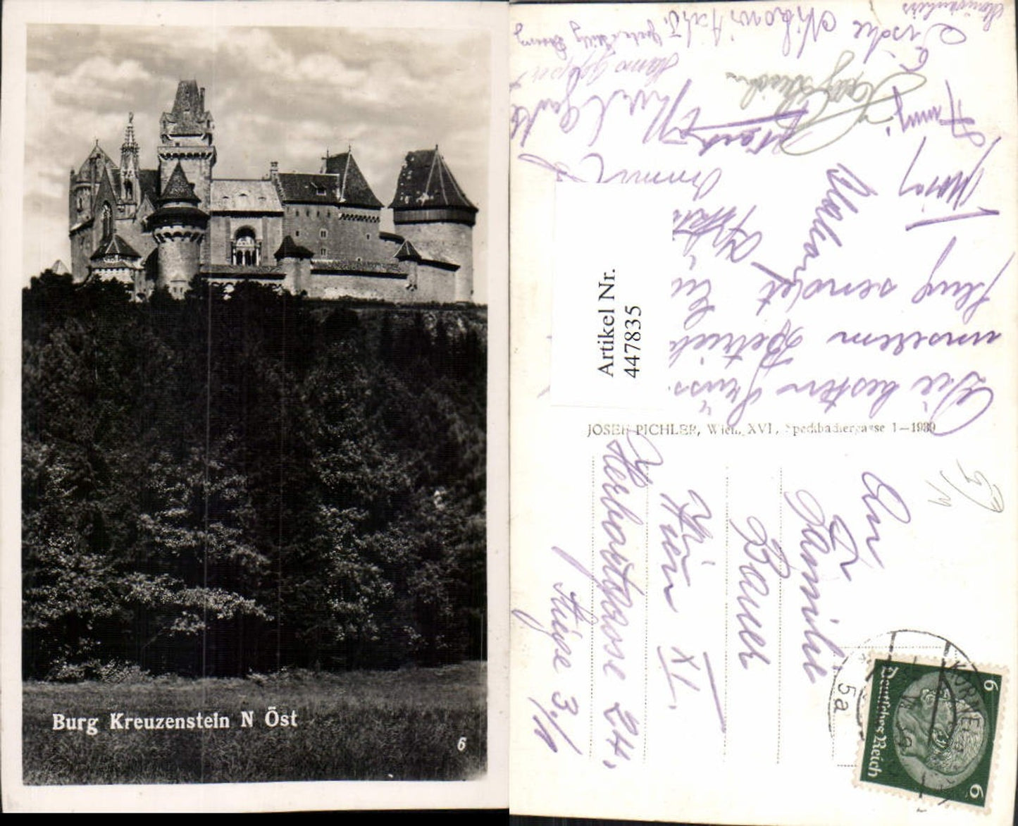 447835,Burg Kreuzenstein b. Leobendorf