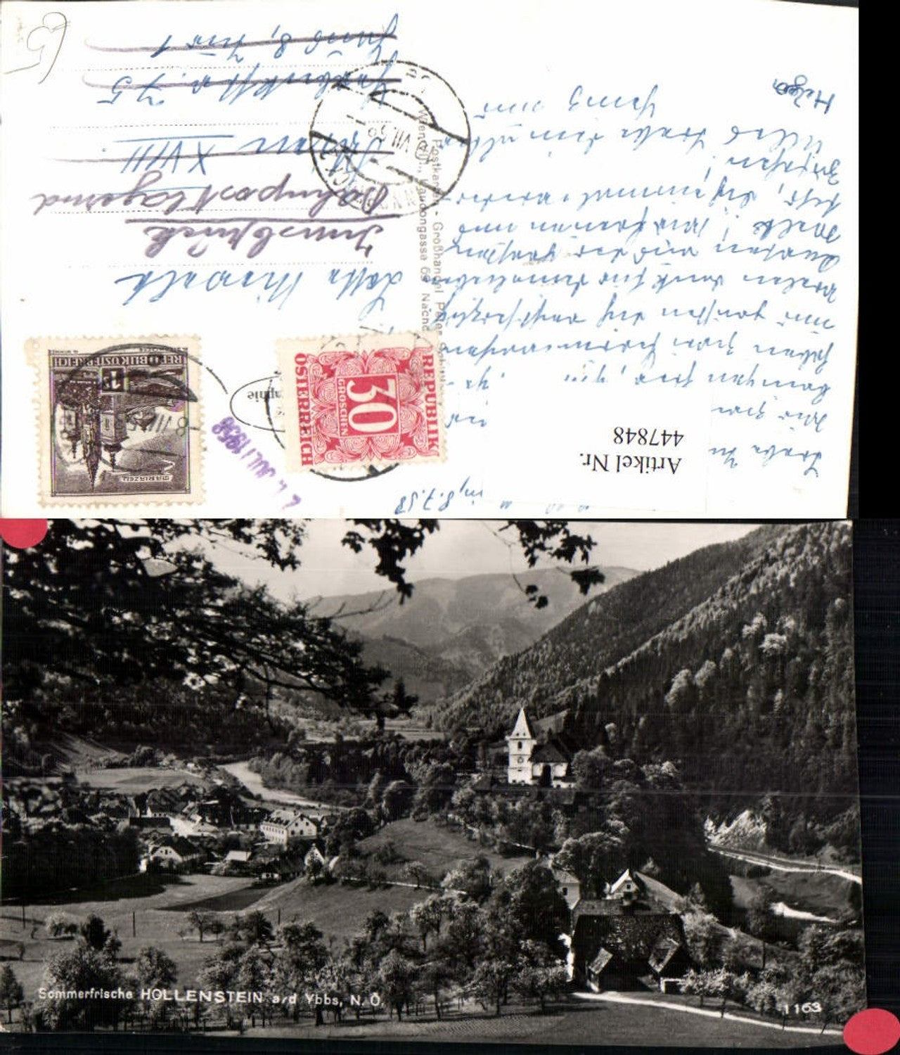 447848,Hollenstein an d. Ybbs Teilansicht