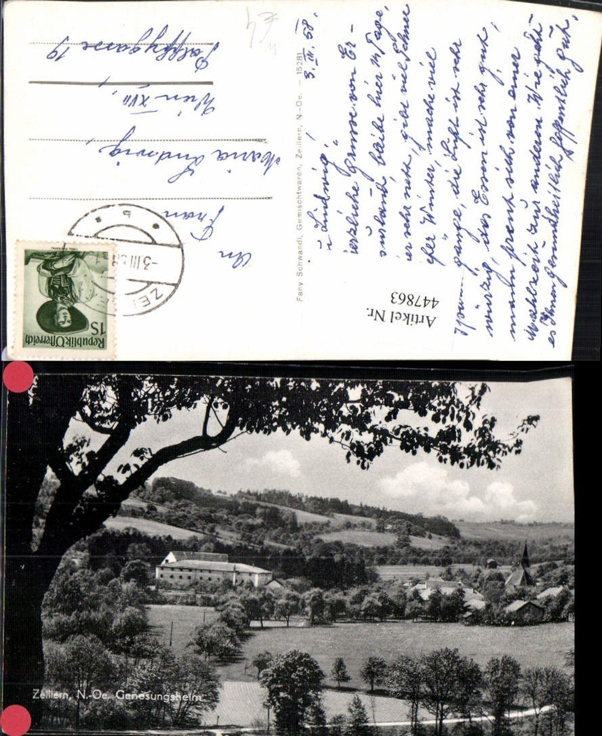 447863,Zeillern b. Amstetten Genesungsheim Schloss