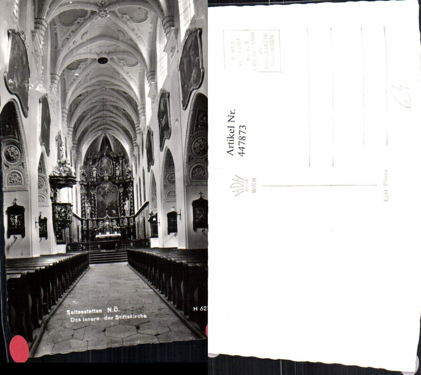 447873,Seitenstetten Stiftskirche Innenansicht