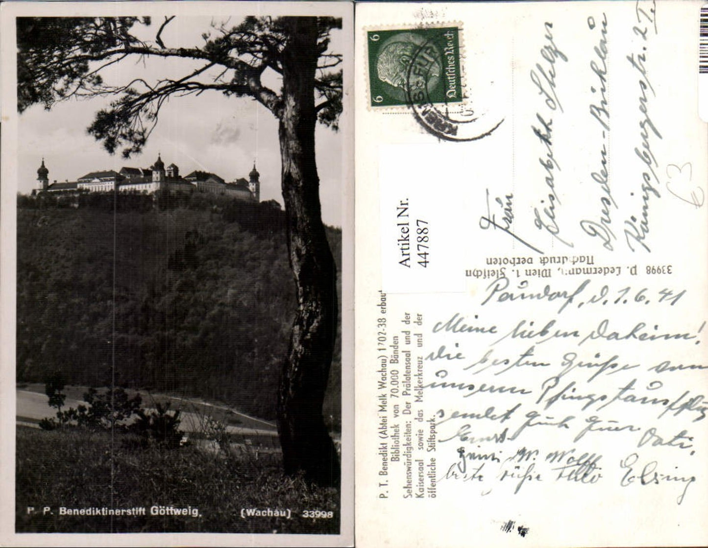 447887,Benediktinerstift Stift Göttweig b. Krems