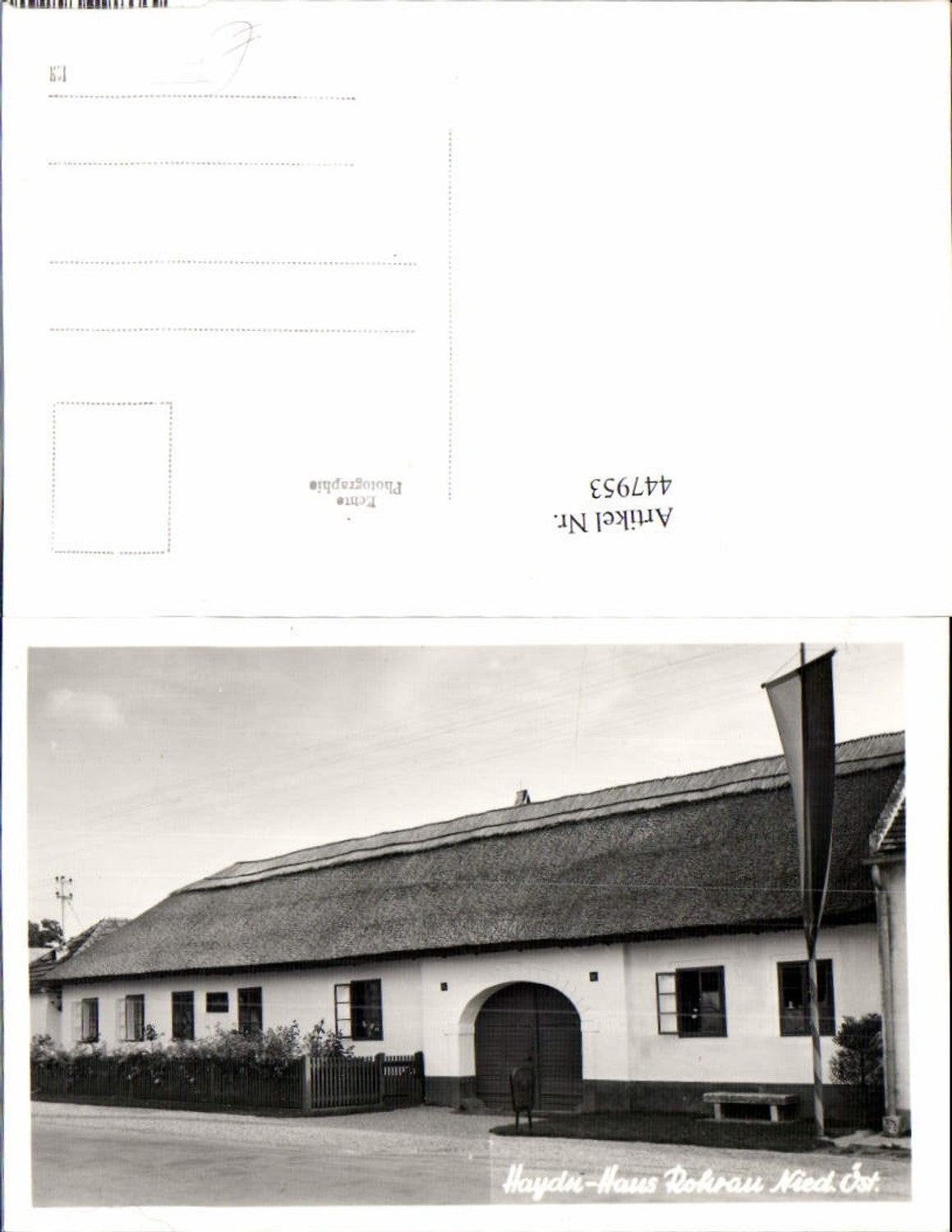 447953,Rohrau Haydn-Haus Gebäude