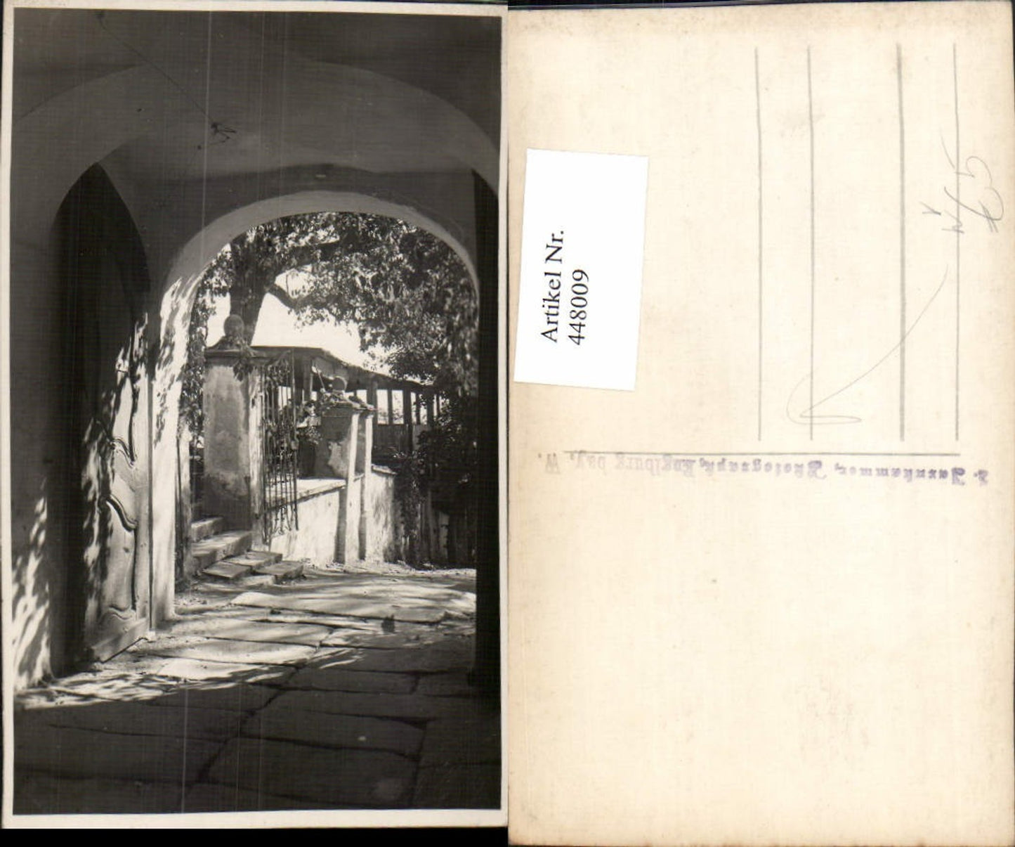 448009,Foto AK Englburg b. Tittling Motiv Tor pub Foto Farnhammer