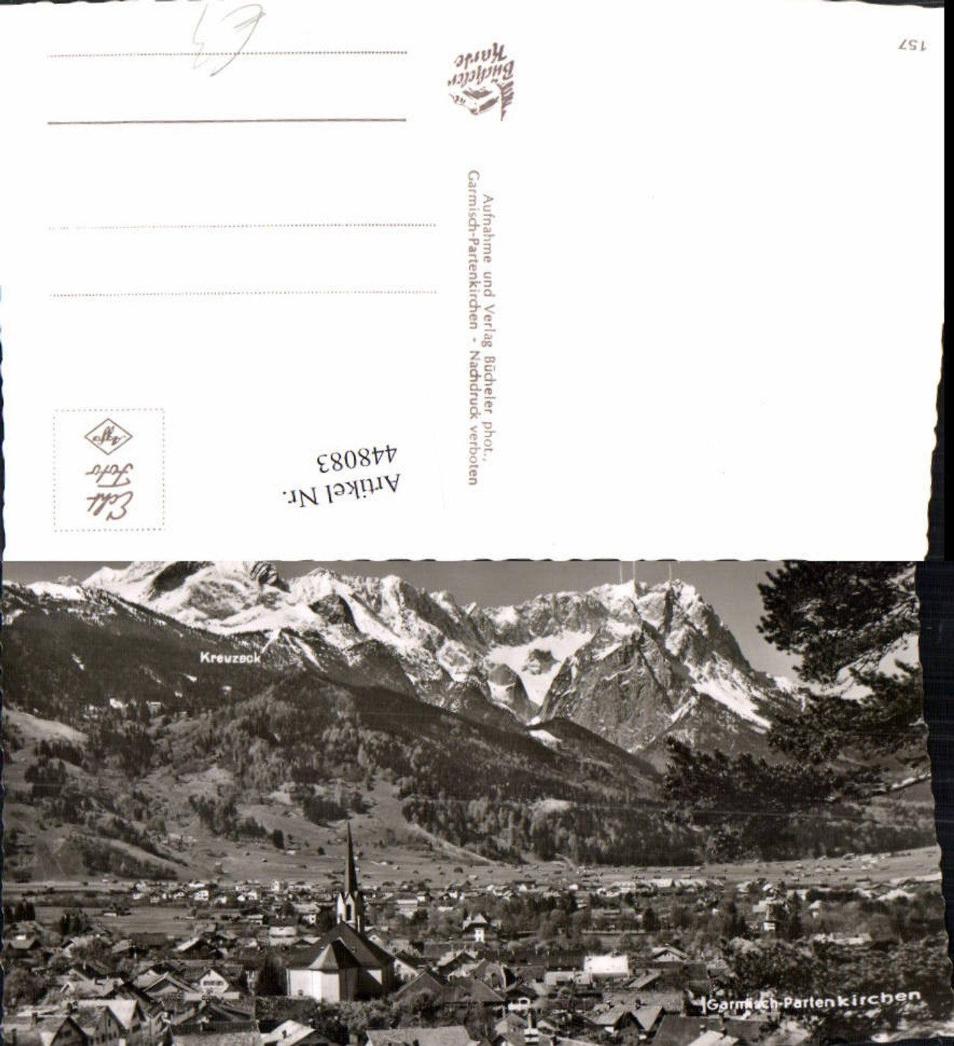 448083, Garmisch-Partenkirchen Total mountain scenery
