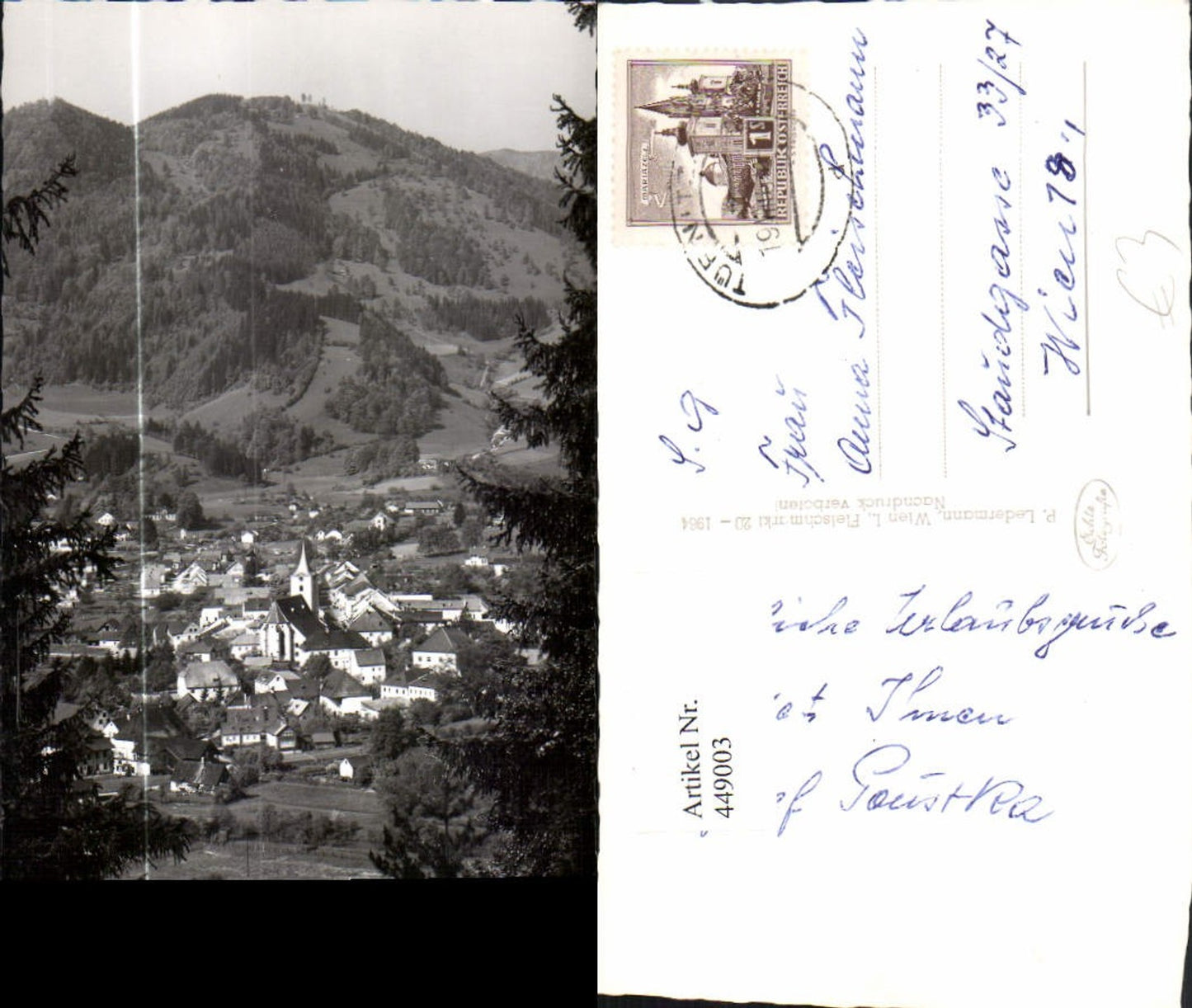 449003,Türnitz Totale geg. Eibel