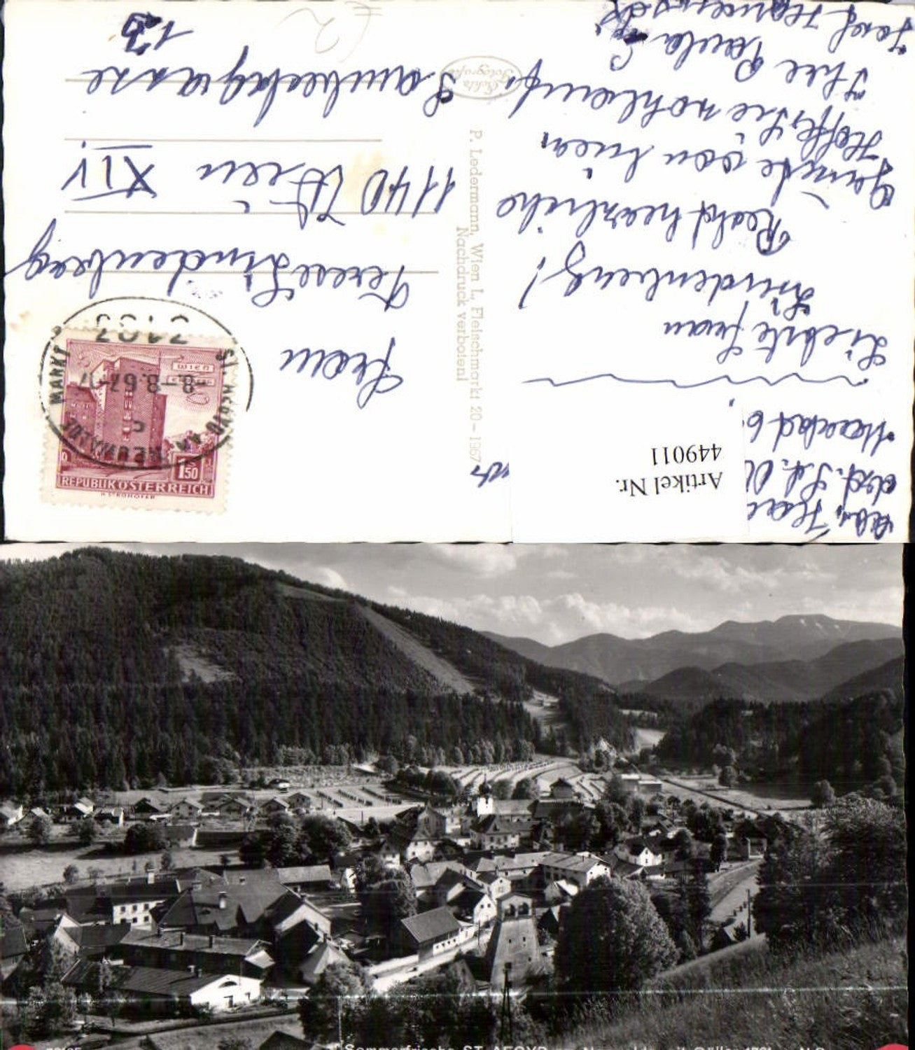 449011,St. Aegyd am Neuwalde Totale m. Göller