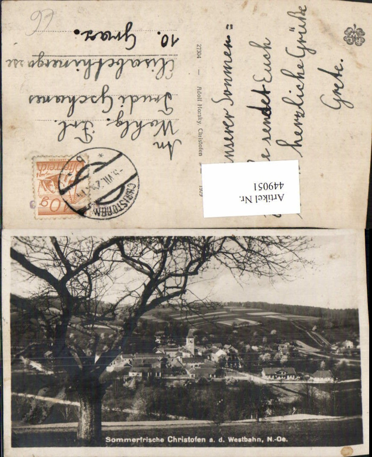 449051,Christofen an d. Westbahn Totale