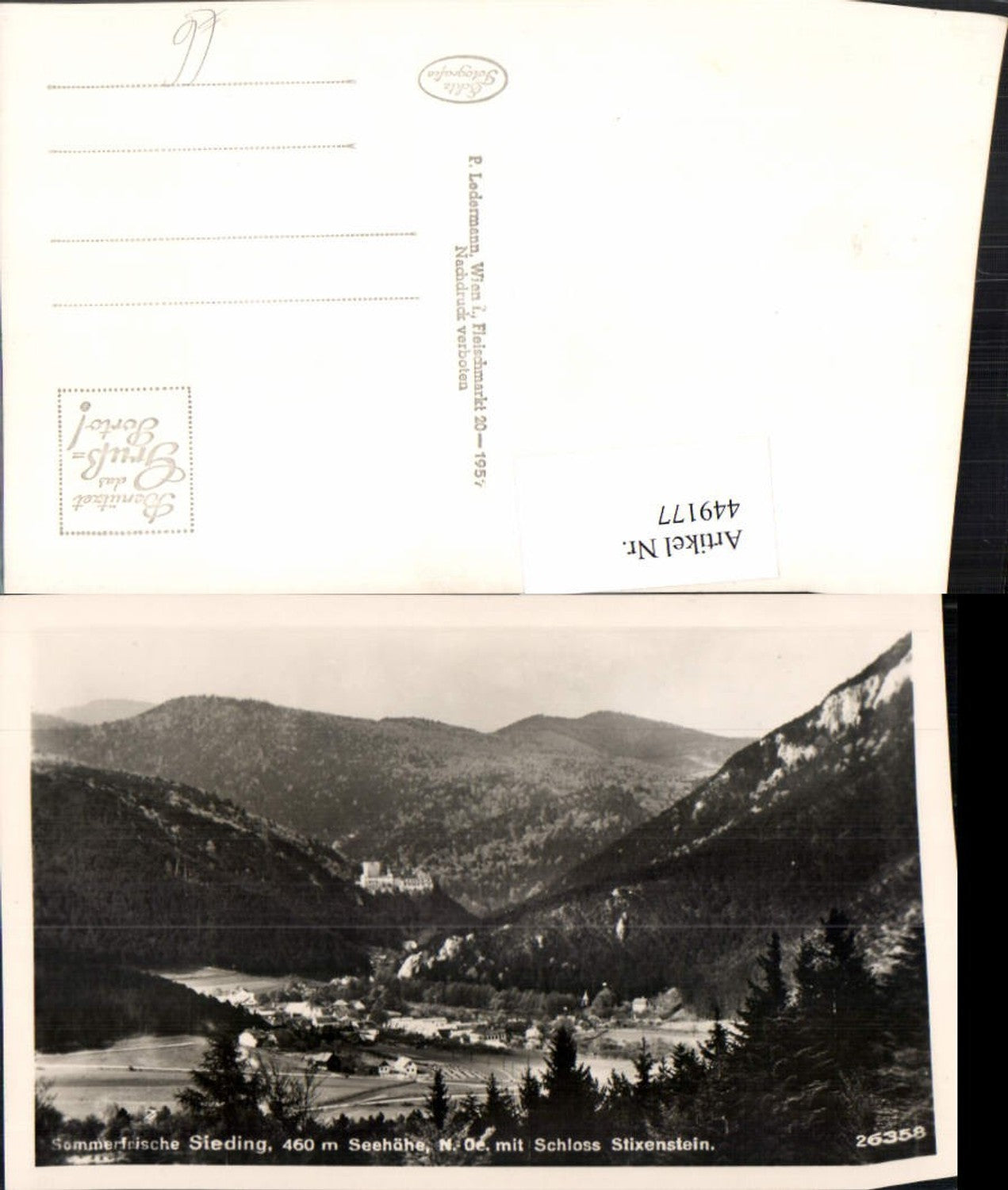 449177,Sieding Totale m. Schloss Stixenstein