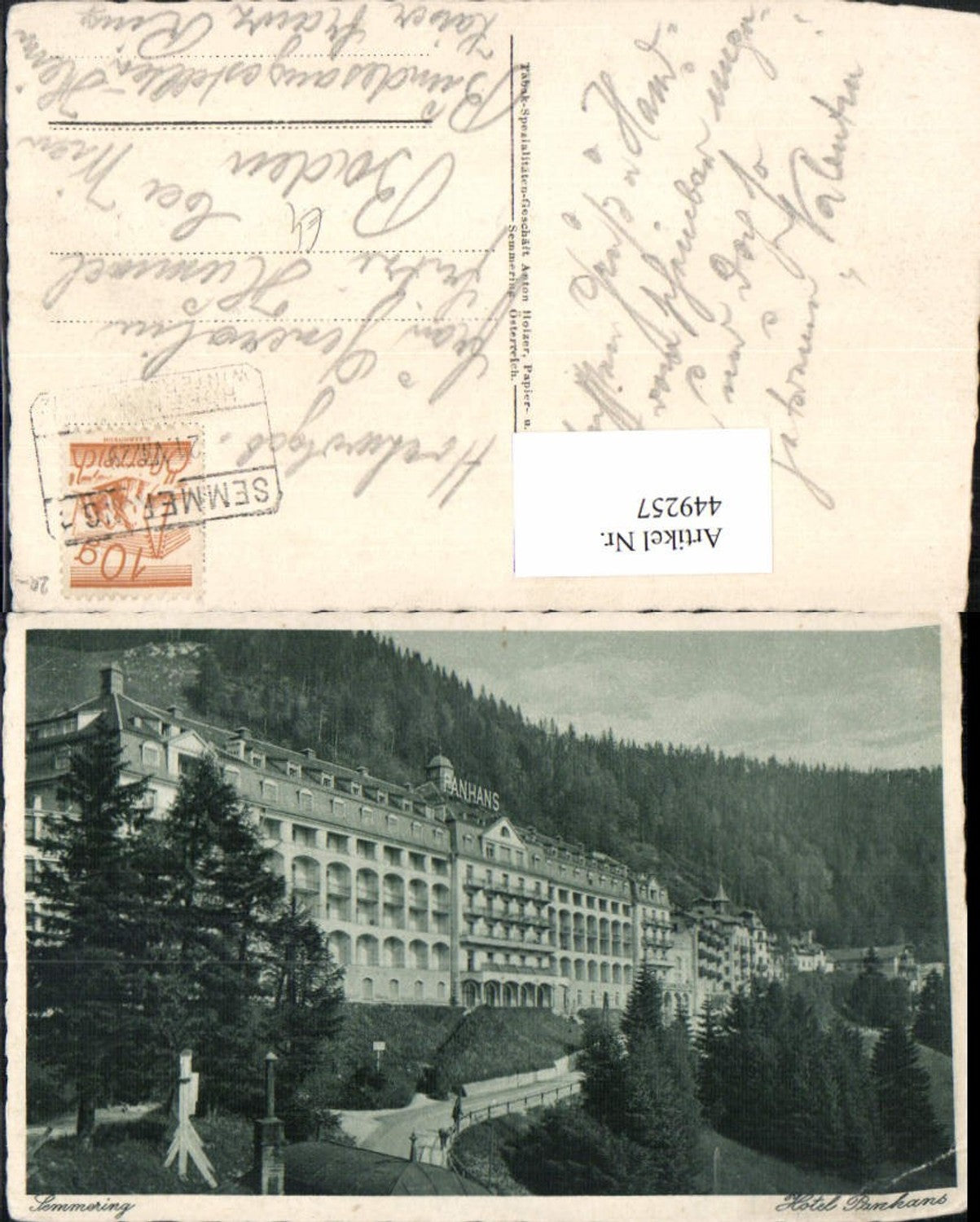 449257,Semmering Hotel Panhans