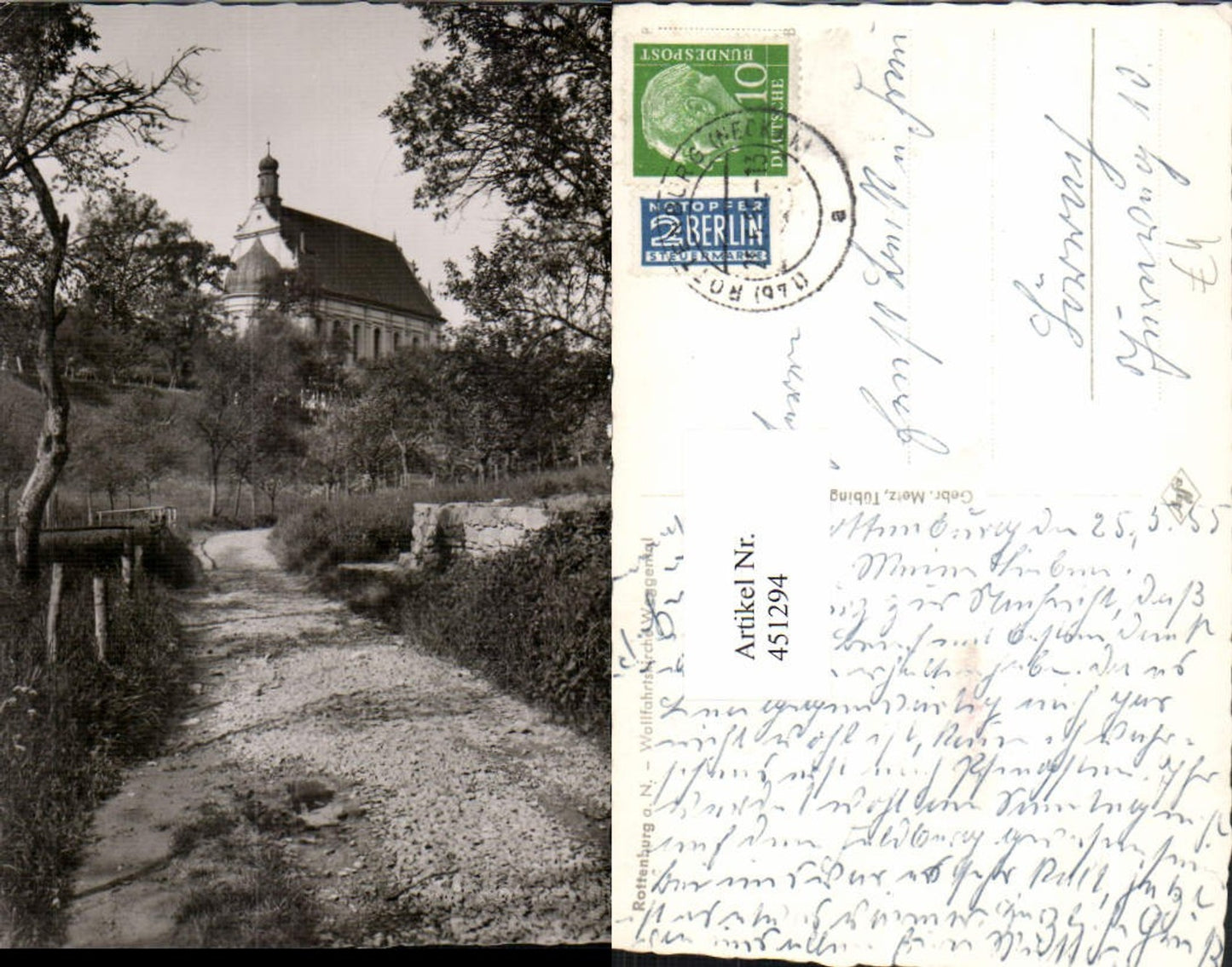 451294,Rottenburg am Neckar Wallfahrtskirche Weggental