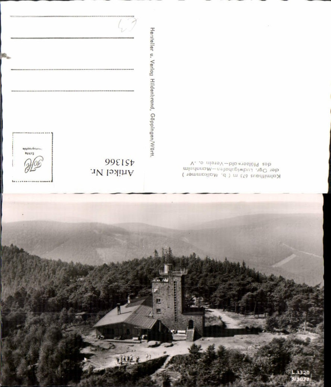 451366,Kalmithaus b. Maikammer Aussichtsturm