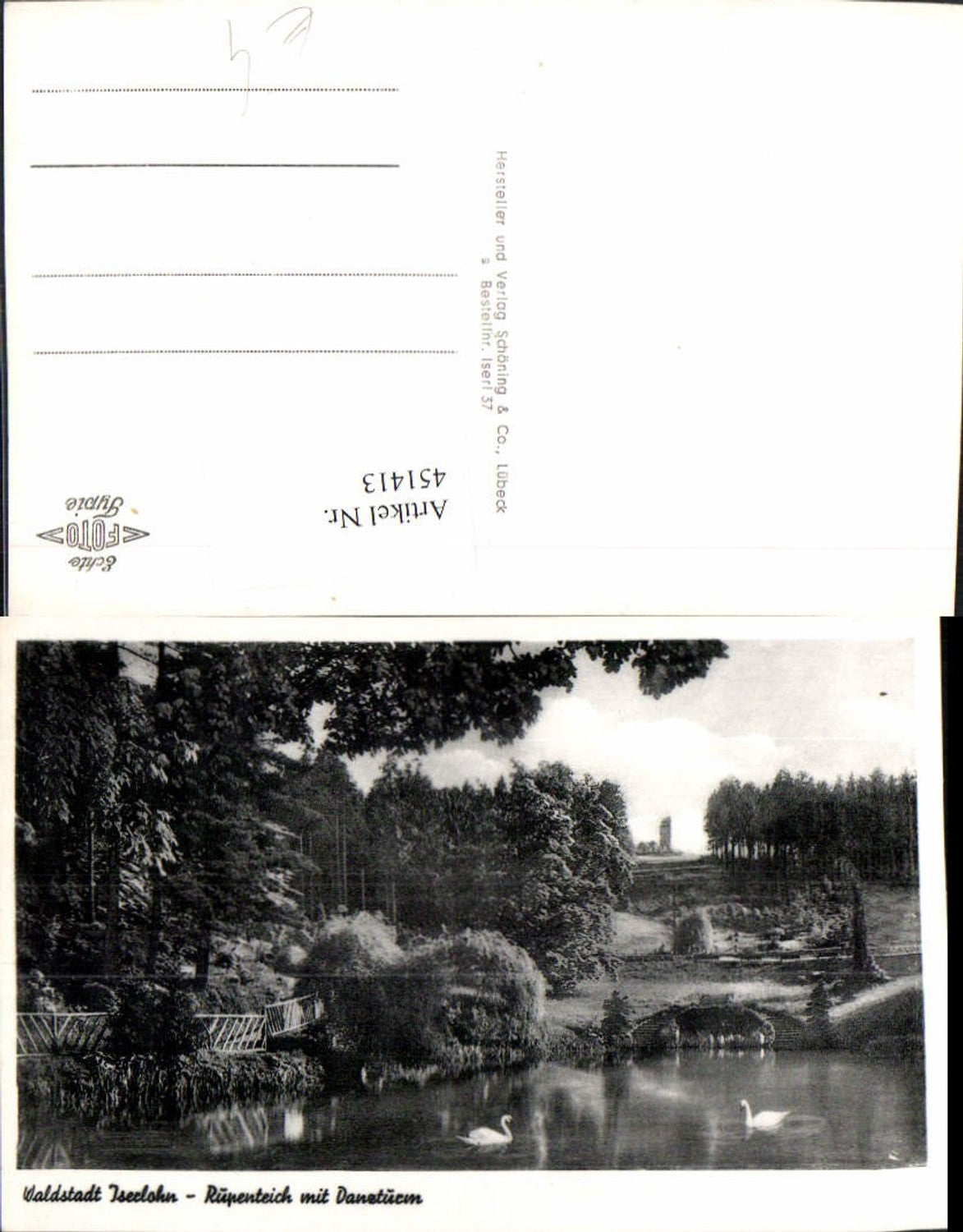 451413,Iserlohn Rupenteich m. Danzturm