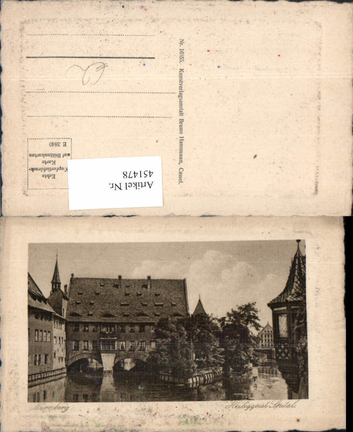 451478,Nürnberg Heiliggeist-Spital Kanal