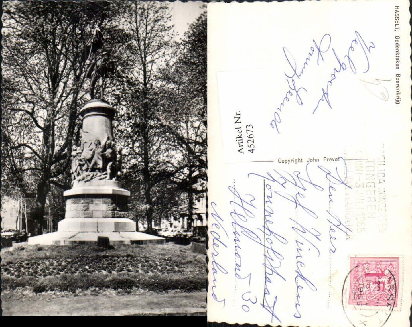 452673,Belgium Hasselt Gedenkteken Boerenkrijg Statue Denkmal