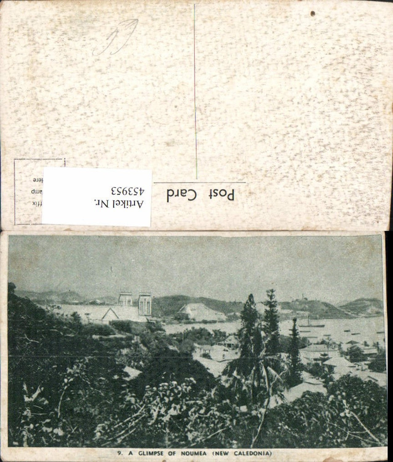 453953,New Caledonia Neukaledonien Glimpse of Noumea Teilansicht