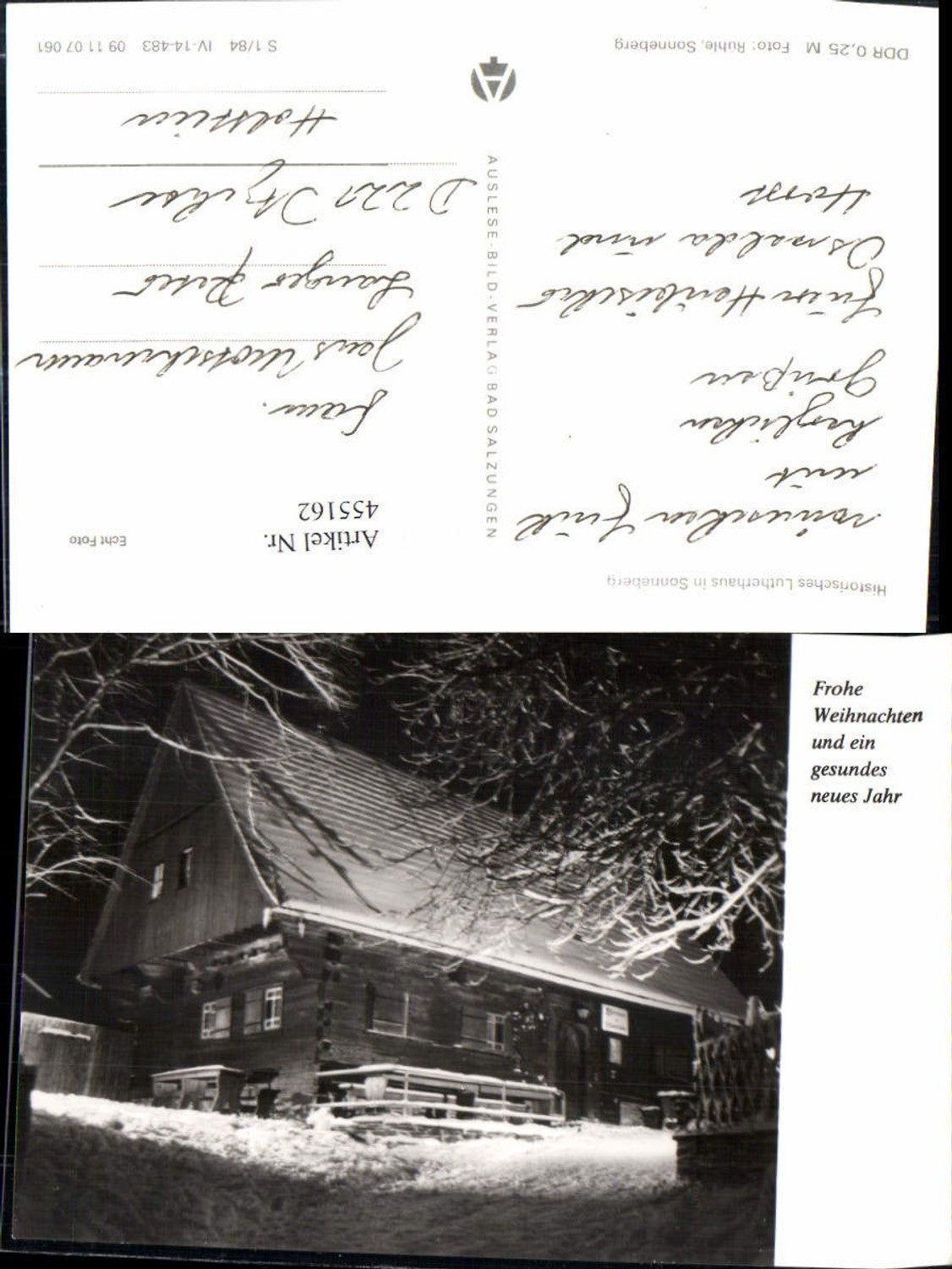 455162,Sonneberg Historisches Lutherhaus Winterbild