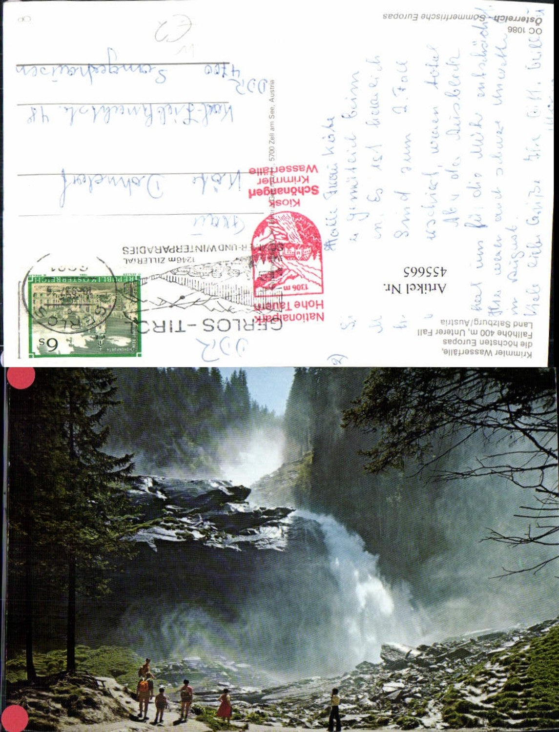 455665,Krimmler Wasserfälle b. Krimml