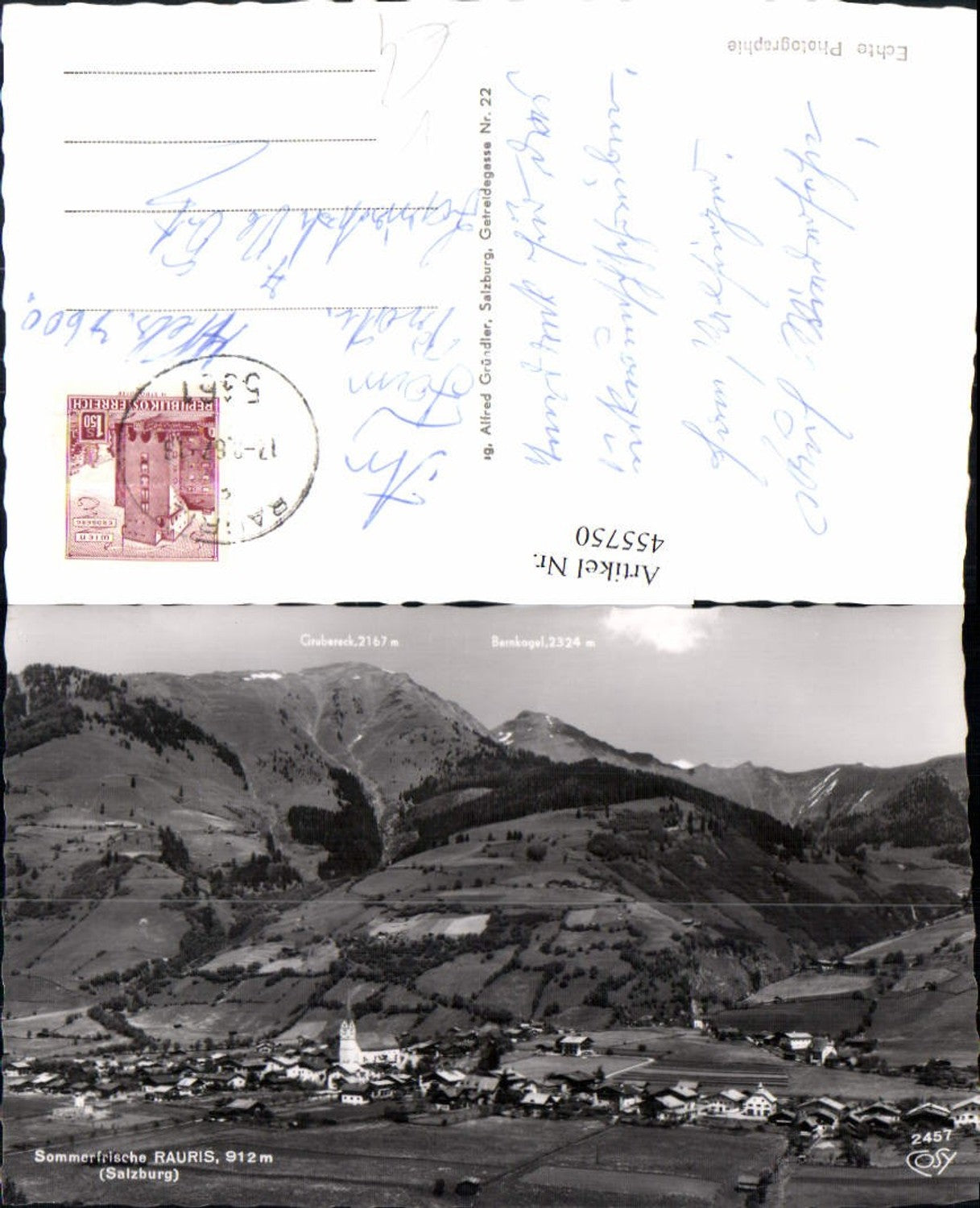 455750,Rauris Totale Bergkulisse pub Cosy 2457