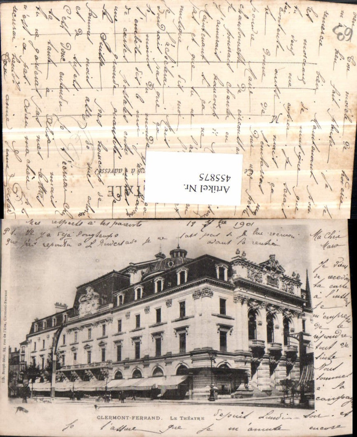 455875,Auvergne Puy-de-Dome Clermont-Ferrand Theatre Theater