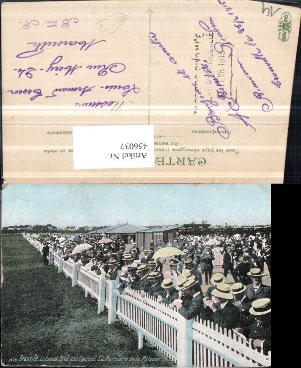 456037,Basse-Normandie Calvados Deauville Grand Prix Courses Barriere Zaun