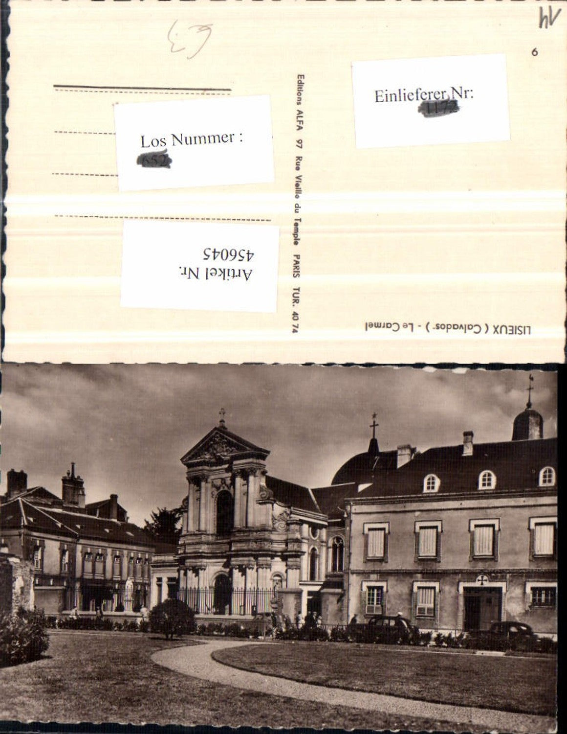 456045,Basse-Normandie Calvados Lisieux Le Carmel Kirche