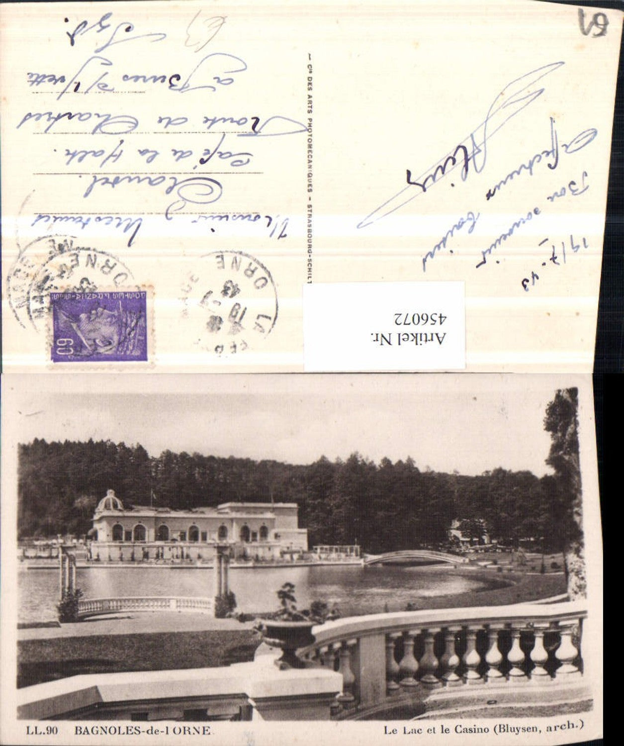 456072,Basse-Normandie Orne Bagnoles-de-l'Orne Lac et Casino See
