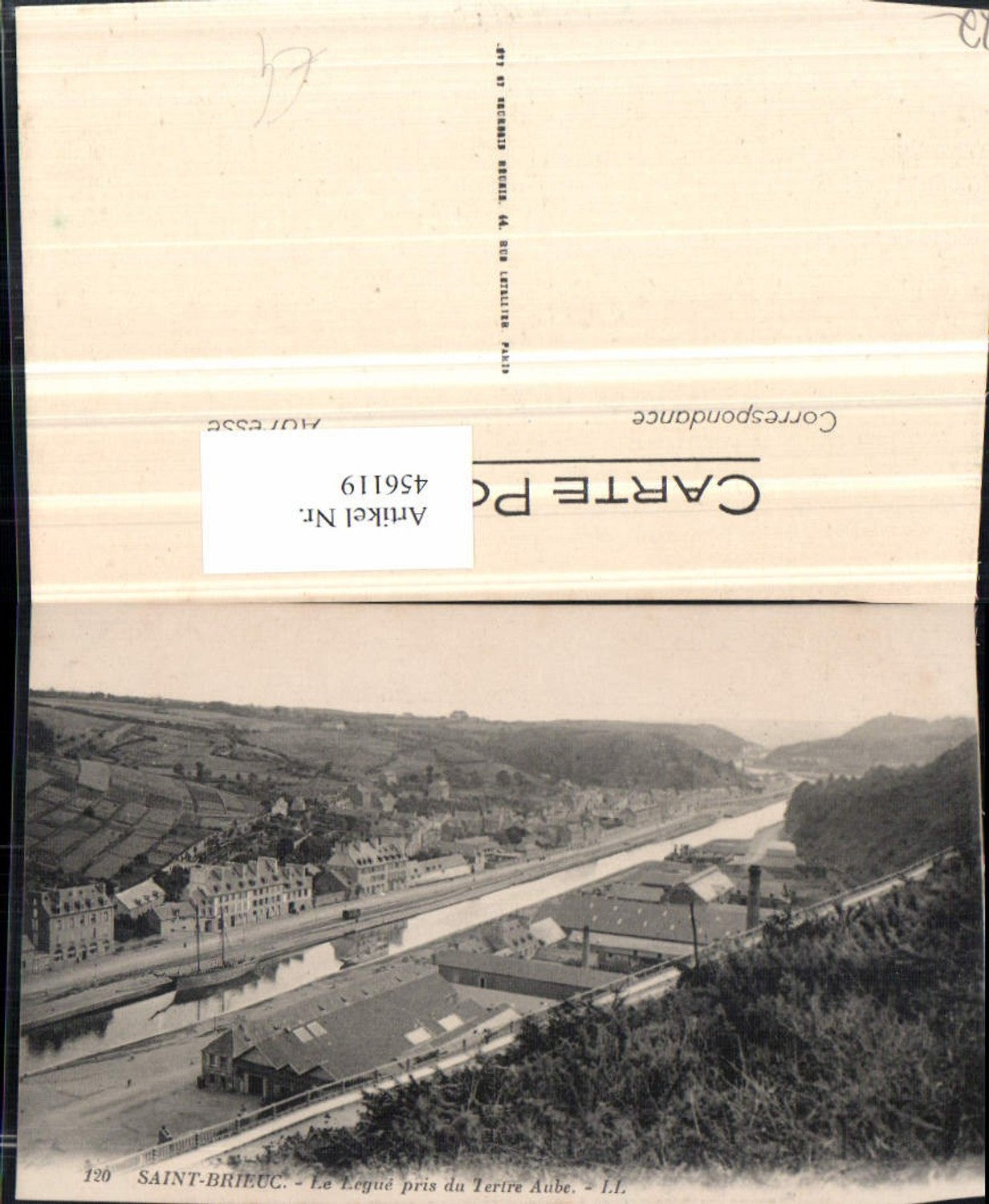 456119,Bretagne Cote-Amor Saint-Brieuc Legue pris du Tertre Aube Fluss