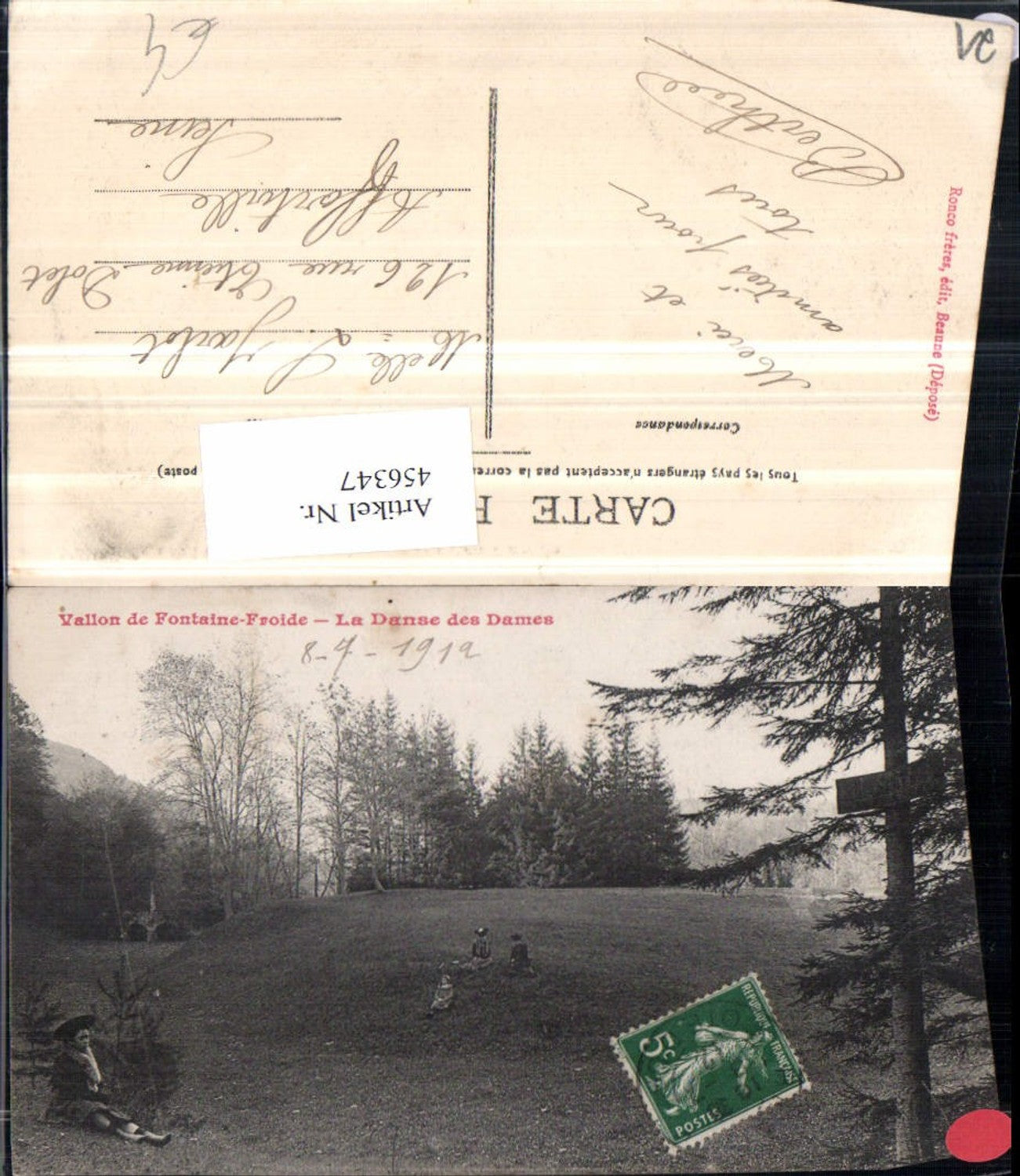456347,Burgund Cote-Or Vallon de Fontaine-Froide La Danse Landschaft