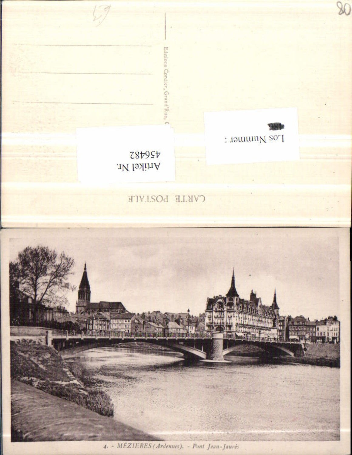 456482,Champagne-Ardenne Ardennes Mezieres Pont Jean-Jaures Brücke