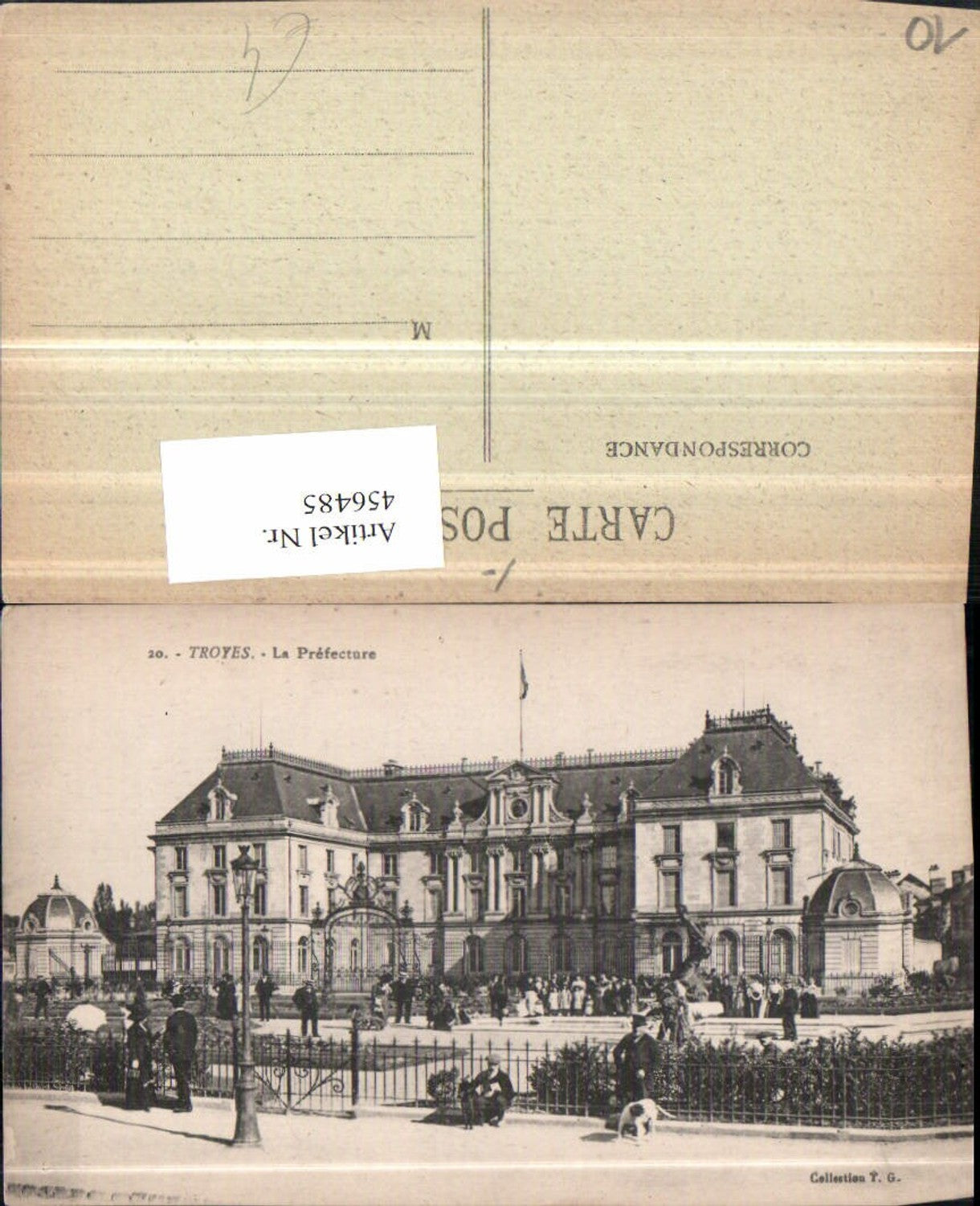 456485,Champagne-Ardenne Aube Troyes Prefecture Präfektur Gebäude