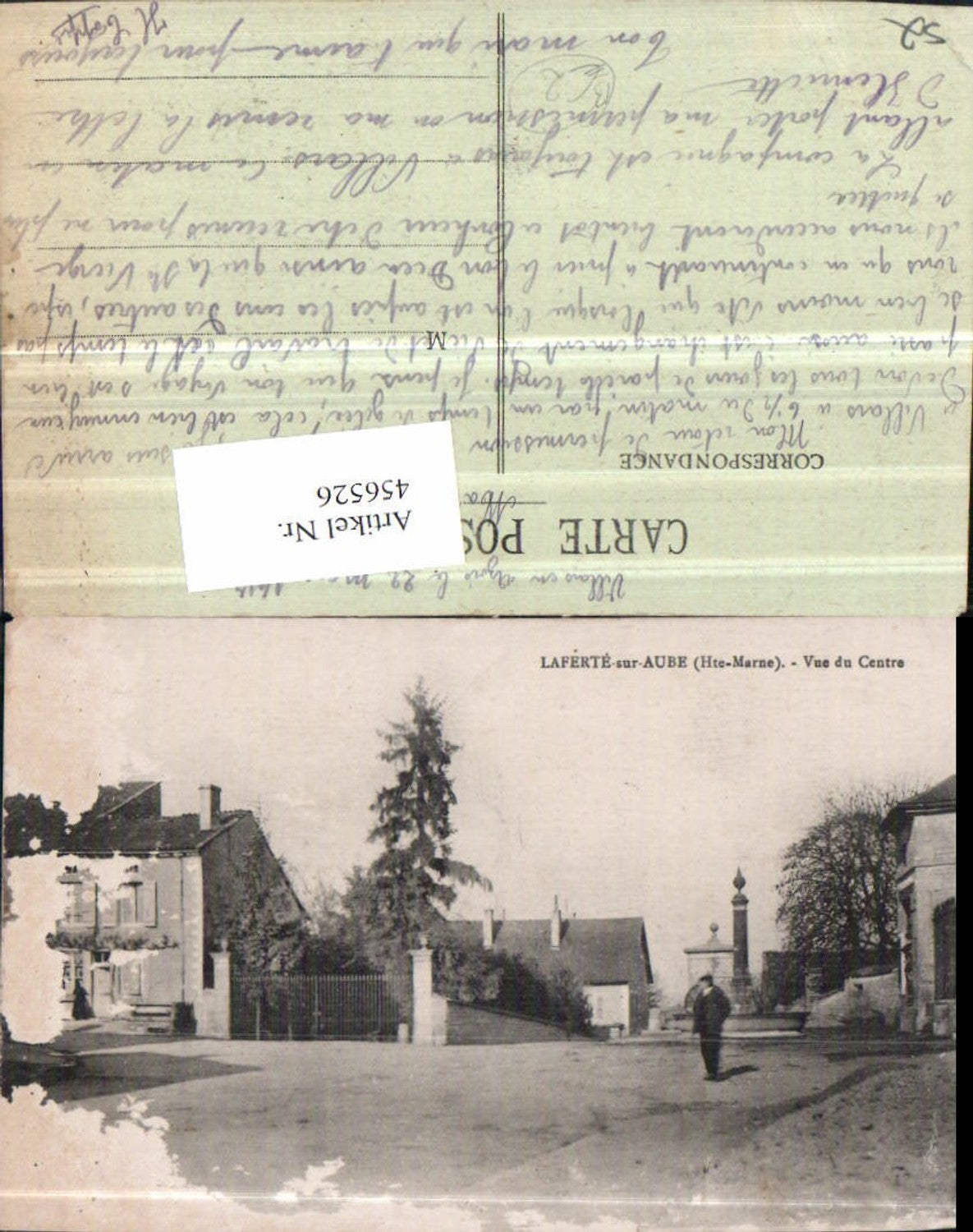 456526,Champagne-Ardenne Haute-Marne Laferte-sur-Aube Vue du Centre