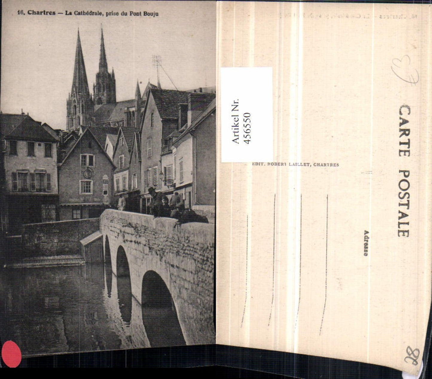456550,Centre Eure-et-Loir Chartres Cathedrale Pont Bouju Brücke Kirche
