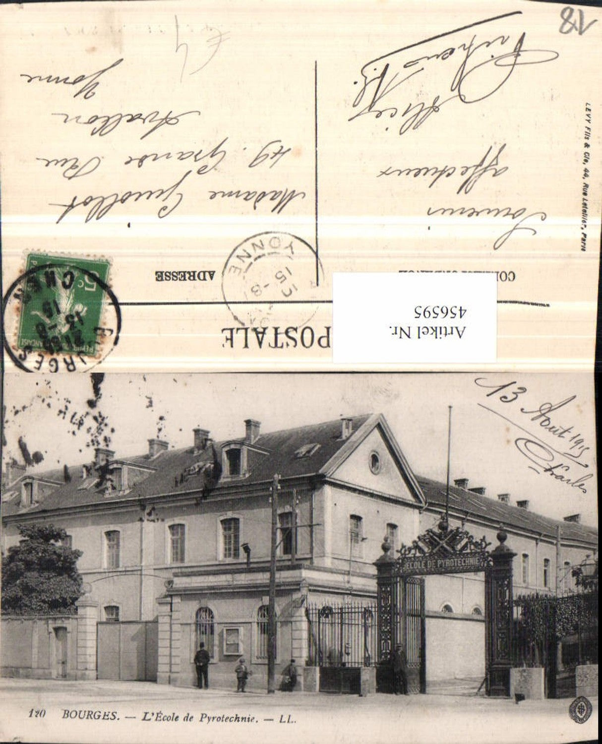 456595,Centre Cher Bourges Ecole de Pyrotechnie School