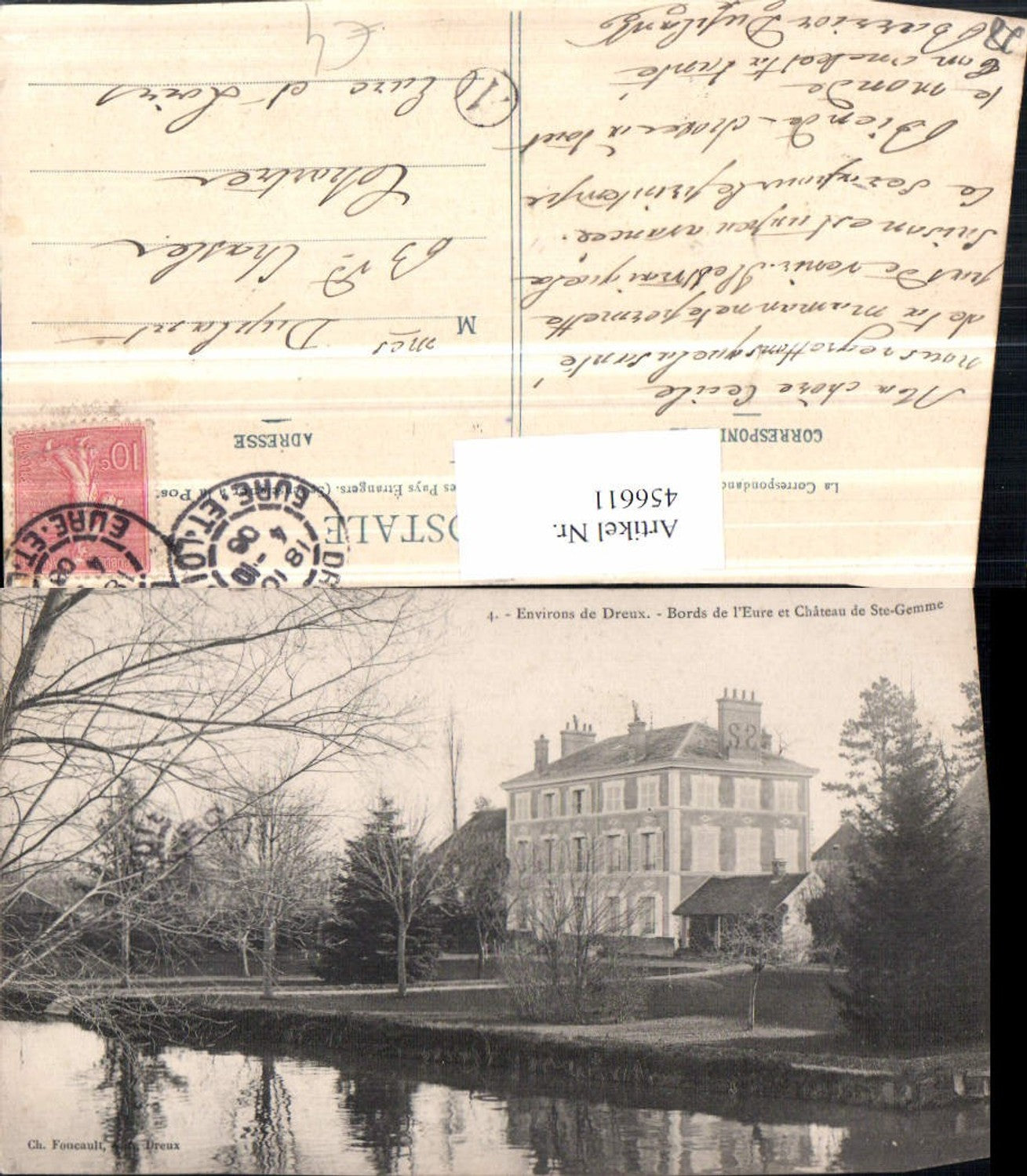 456611,Centre Eure-et-Loire Dreux Chateau de Ste-Gemme Schloss