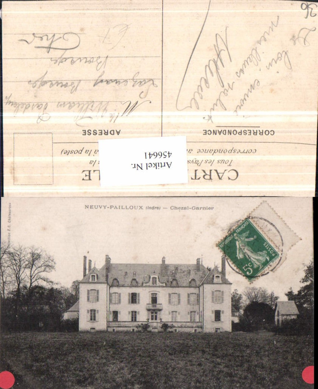 456641,Centre Indre Neuvy-Pailloux Chezal-Garnier Gebäude