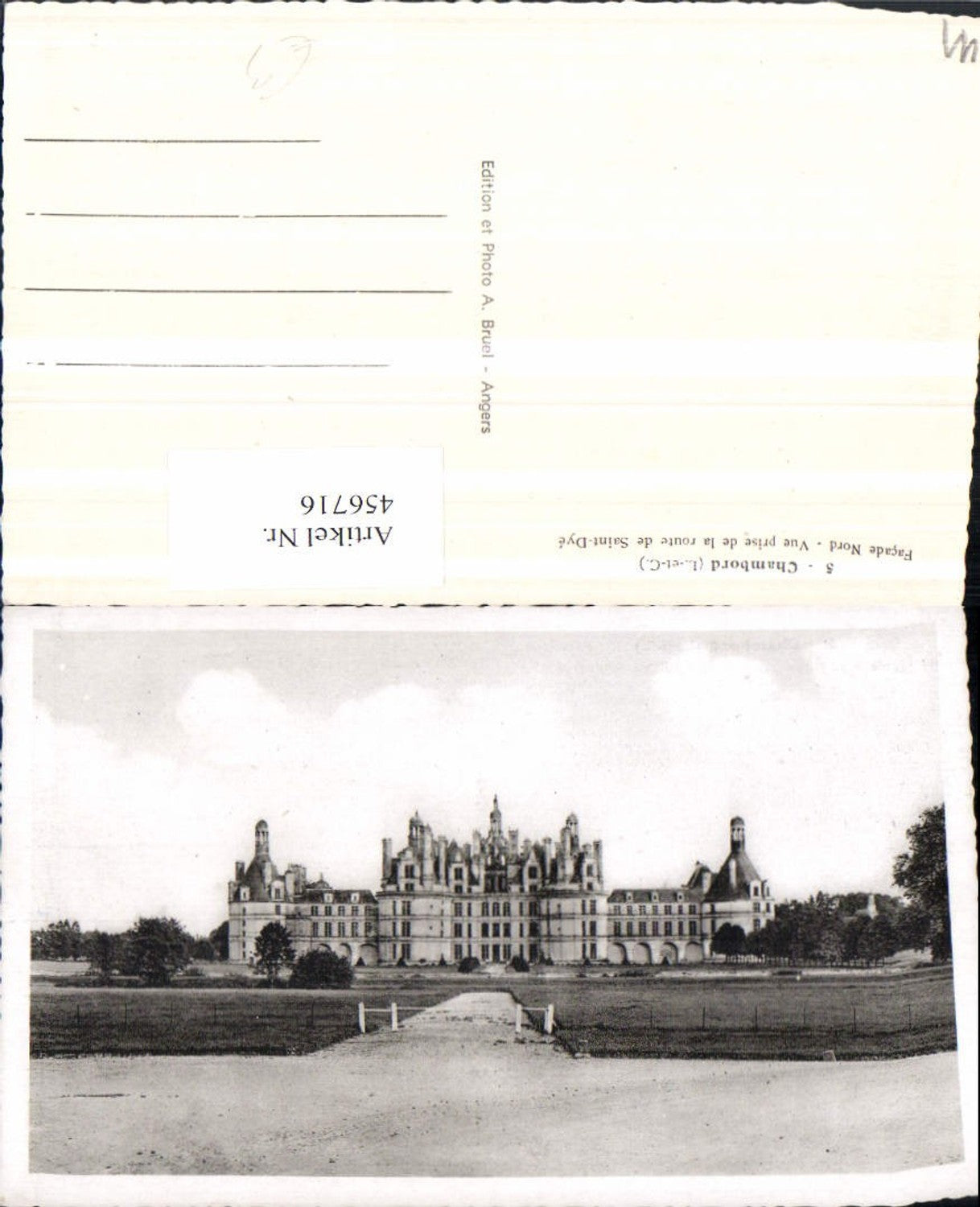 456716,Centre Loire-et-Cher Chambord Chateau Schloss