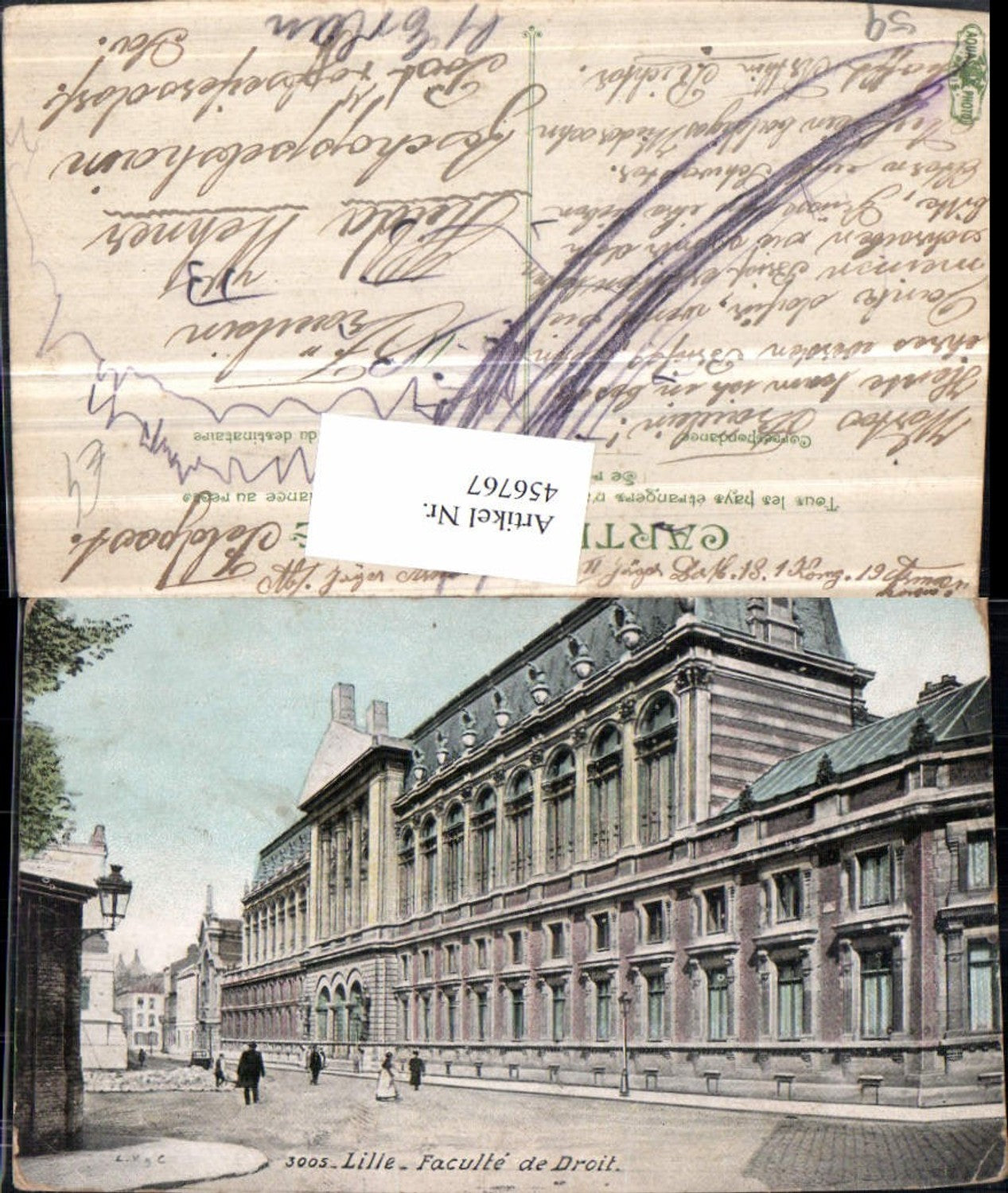 456767,Nord-Pas-de-Calais Nord Lille Faculte de Droit Fakultät Gebäude