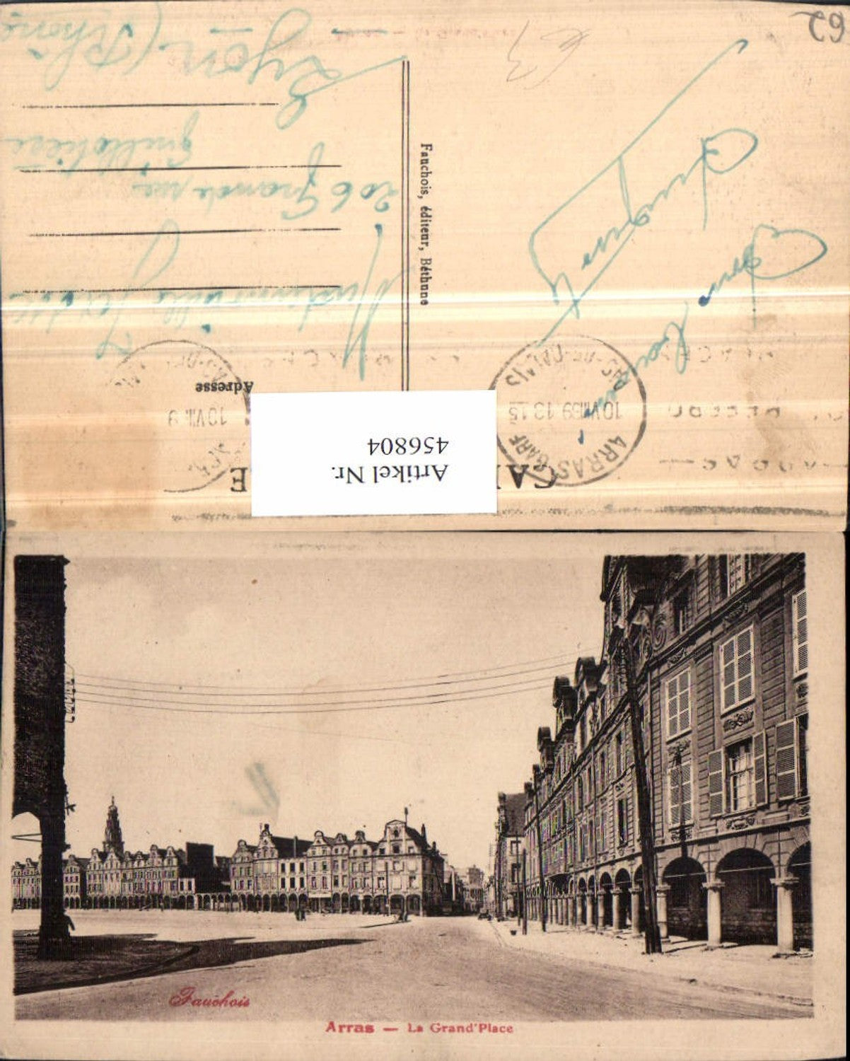 456804,Nord-Pas-de-Calais Pas-de-Calais Arras Grand Place Platz