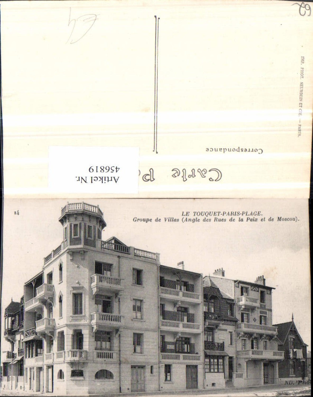 456819,Nord-Pas-de-Calais Pas-de-Calais Touquet-Paris-Plage Groupe de Villas