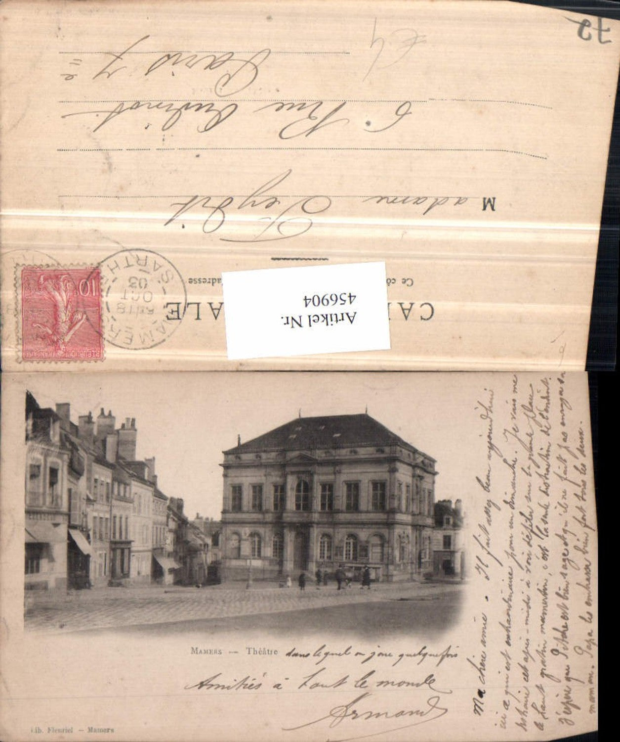 456904,Pays de la Loire Sarthe Mamers Theatre Theater