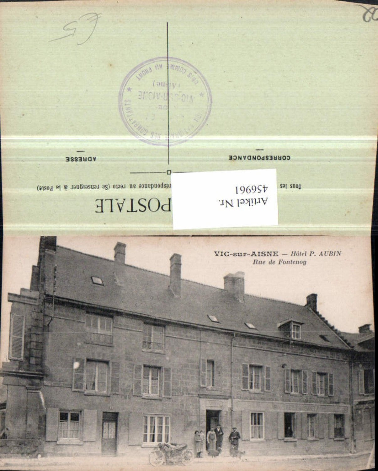 456961,Picardie Aisne Vic-sur-Aisne Hotel P. Aubin