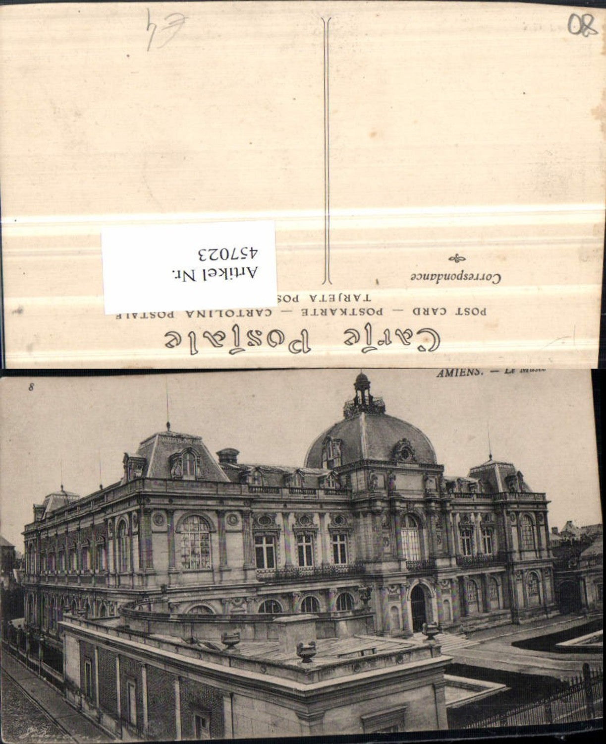 457023,Picardie Somme Amiens Le Musee Museum