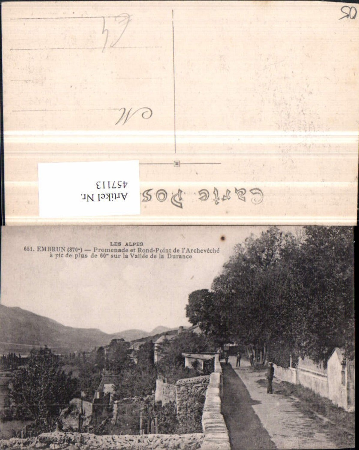 457113,Provence-Alpes-Cote-Azur Hautes-Alpes Embrun Promenade Rond-Point