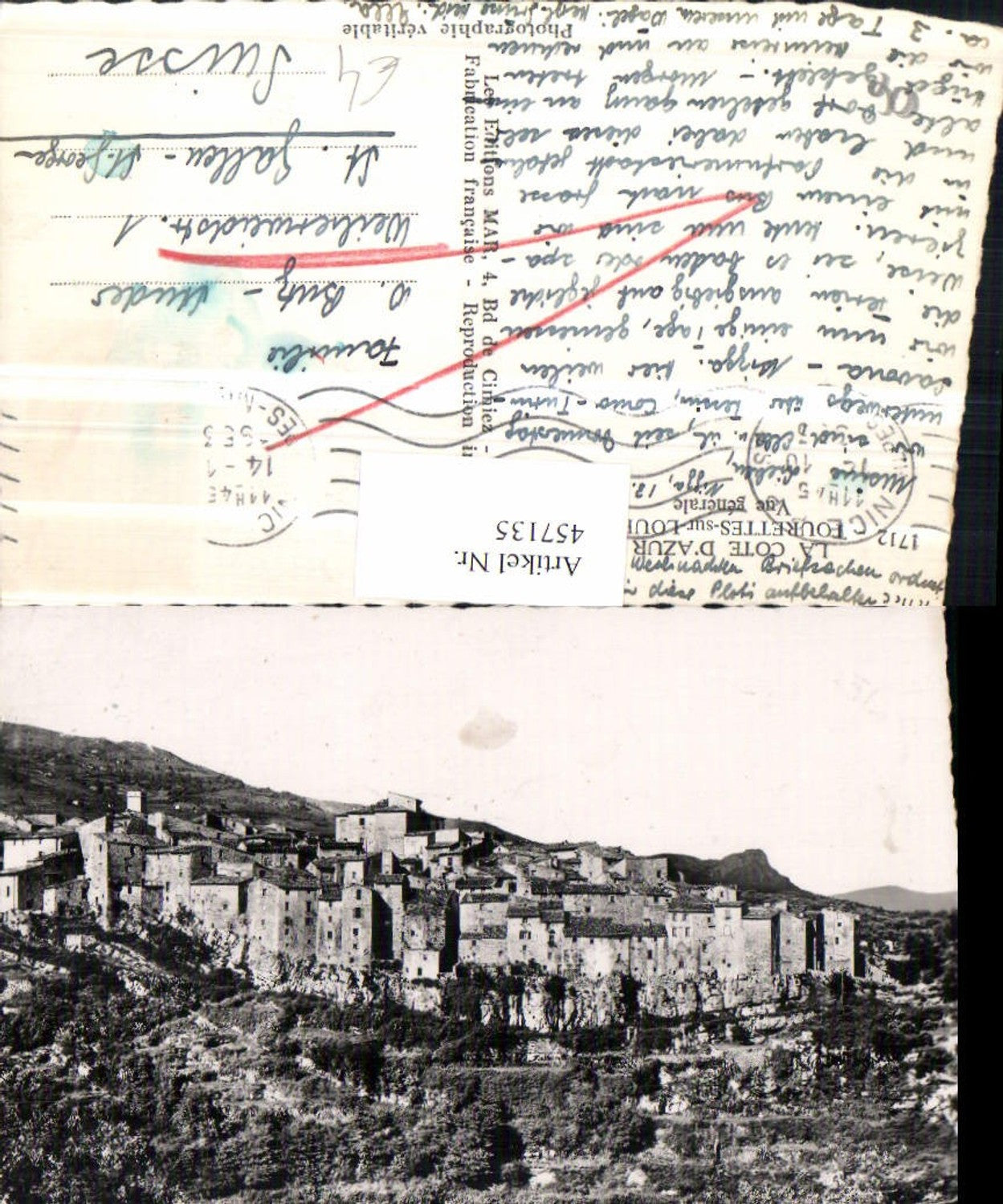 457135,Provence-Alpes-Cote-Azur Alpes-Maritimes Tourettes-sur-Loup Vue generale Totale